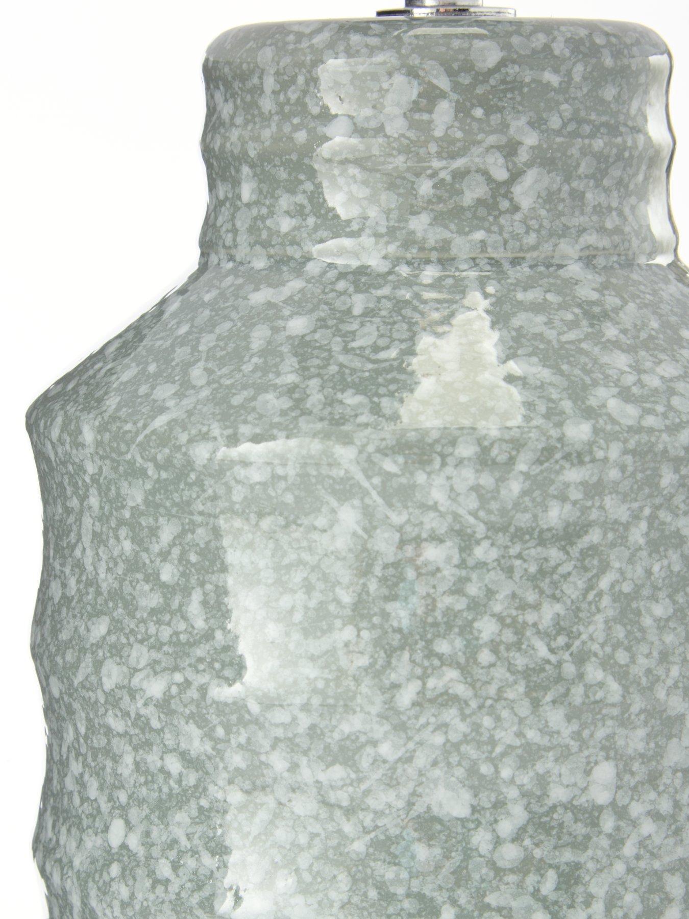 Image 5 of 7 of The Very Collection Ceramic Ripple Table Lamp