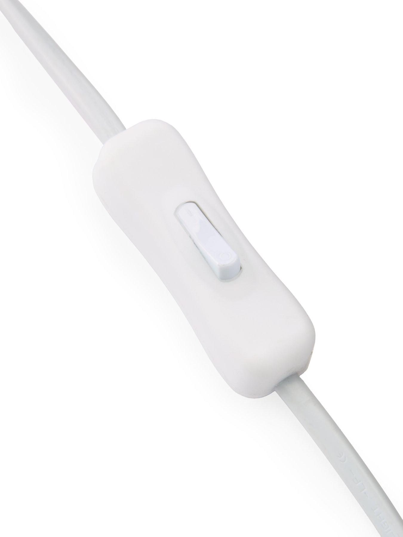 Image 7 of 7 of The Very Collection Ceramic Ripple Table Lamp