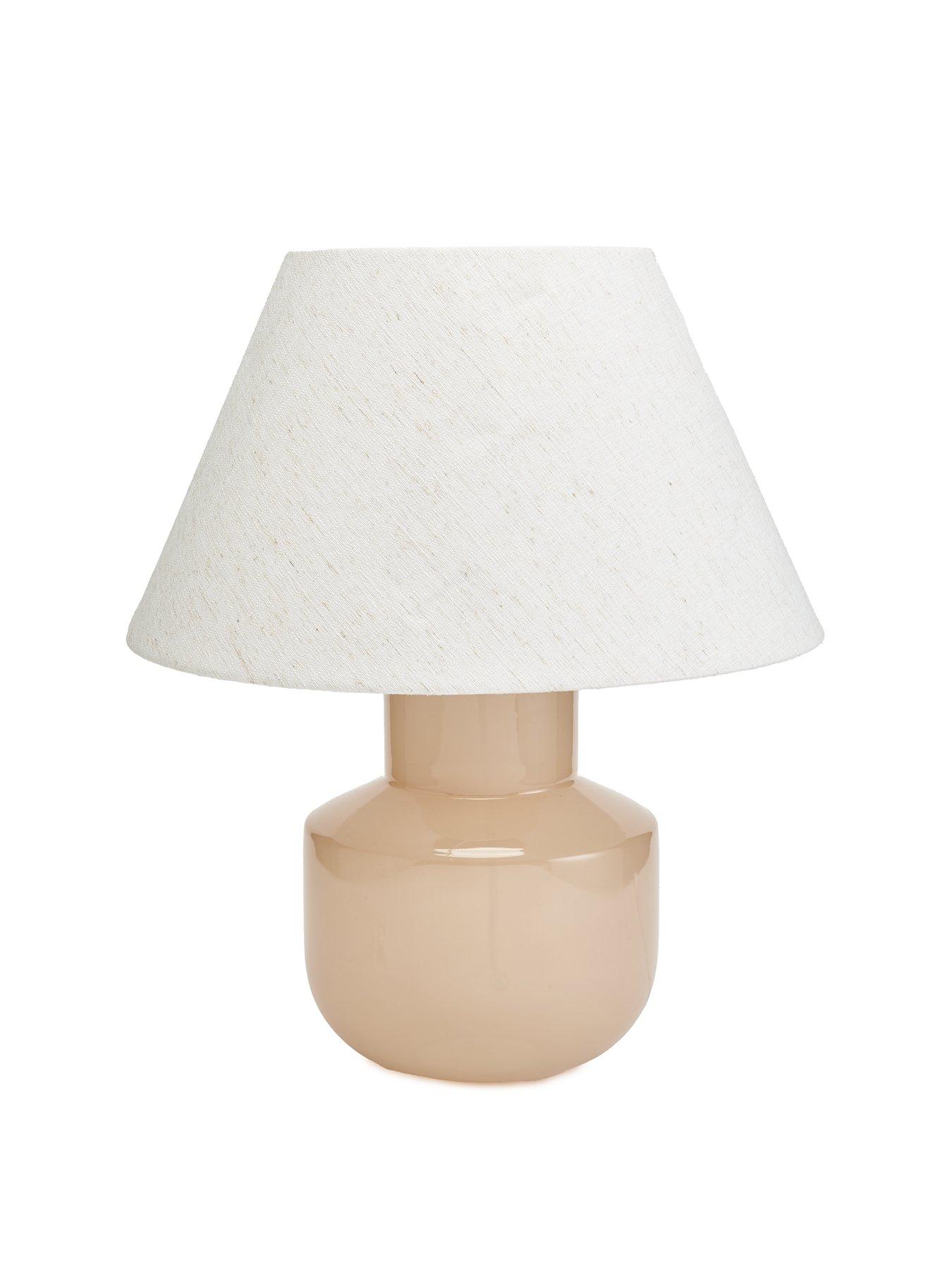 Image 2 of 6 of The Very Collection Milky Glass Urn Table Lamp