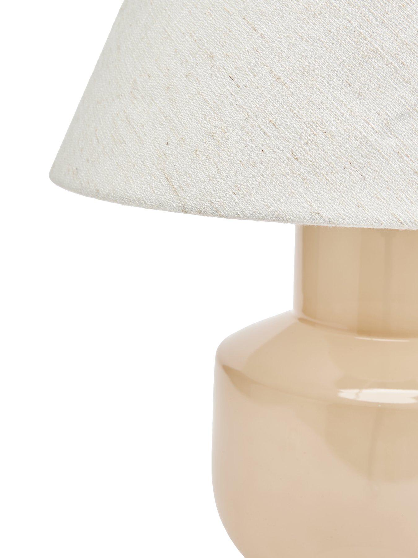 Image 5 of 6 of The Very Collection Milky Glass Urn Table Lamp