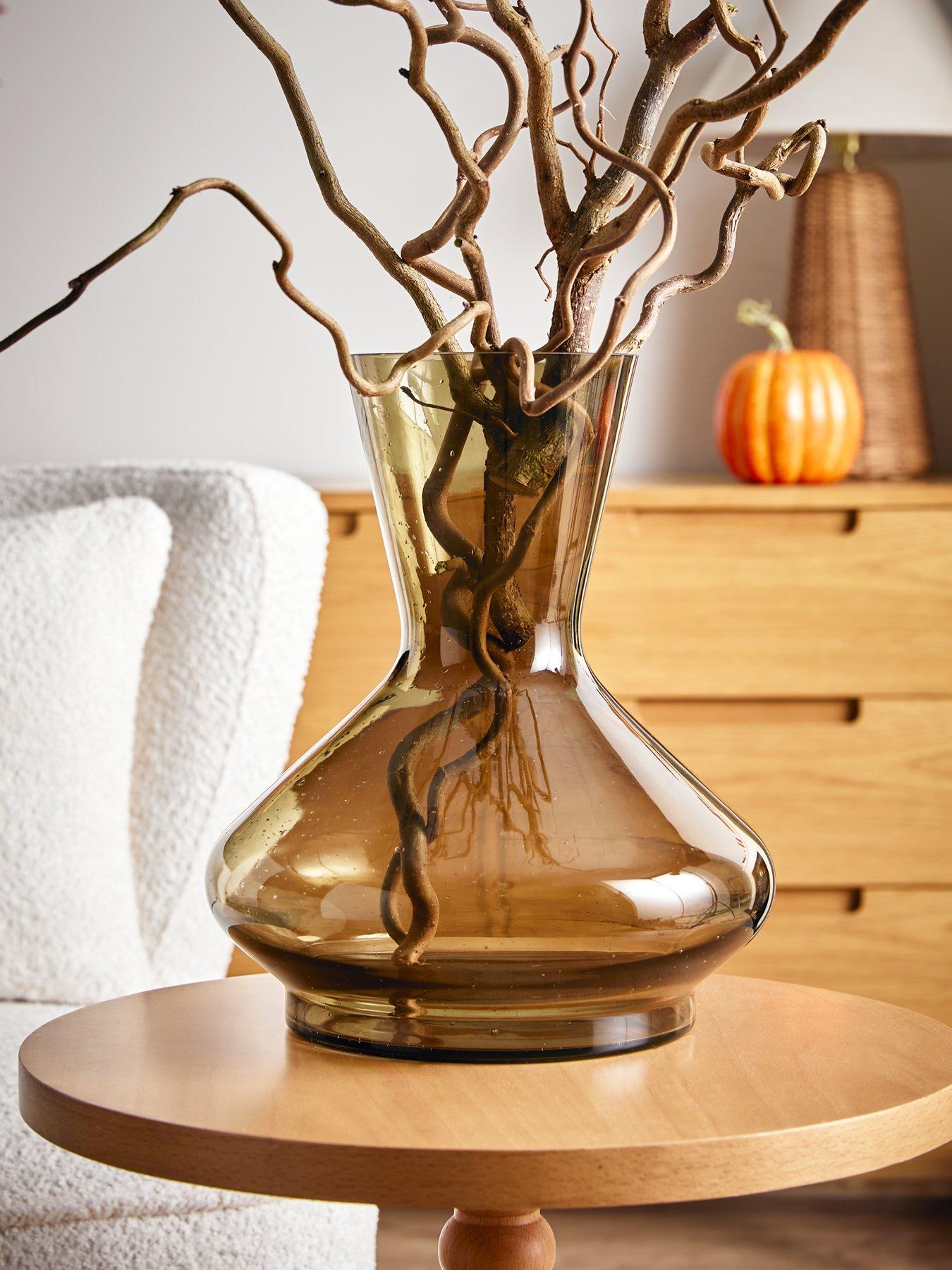 Image 1 of 3 of Very Home Bubble Glass Tapered Vase