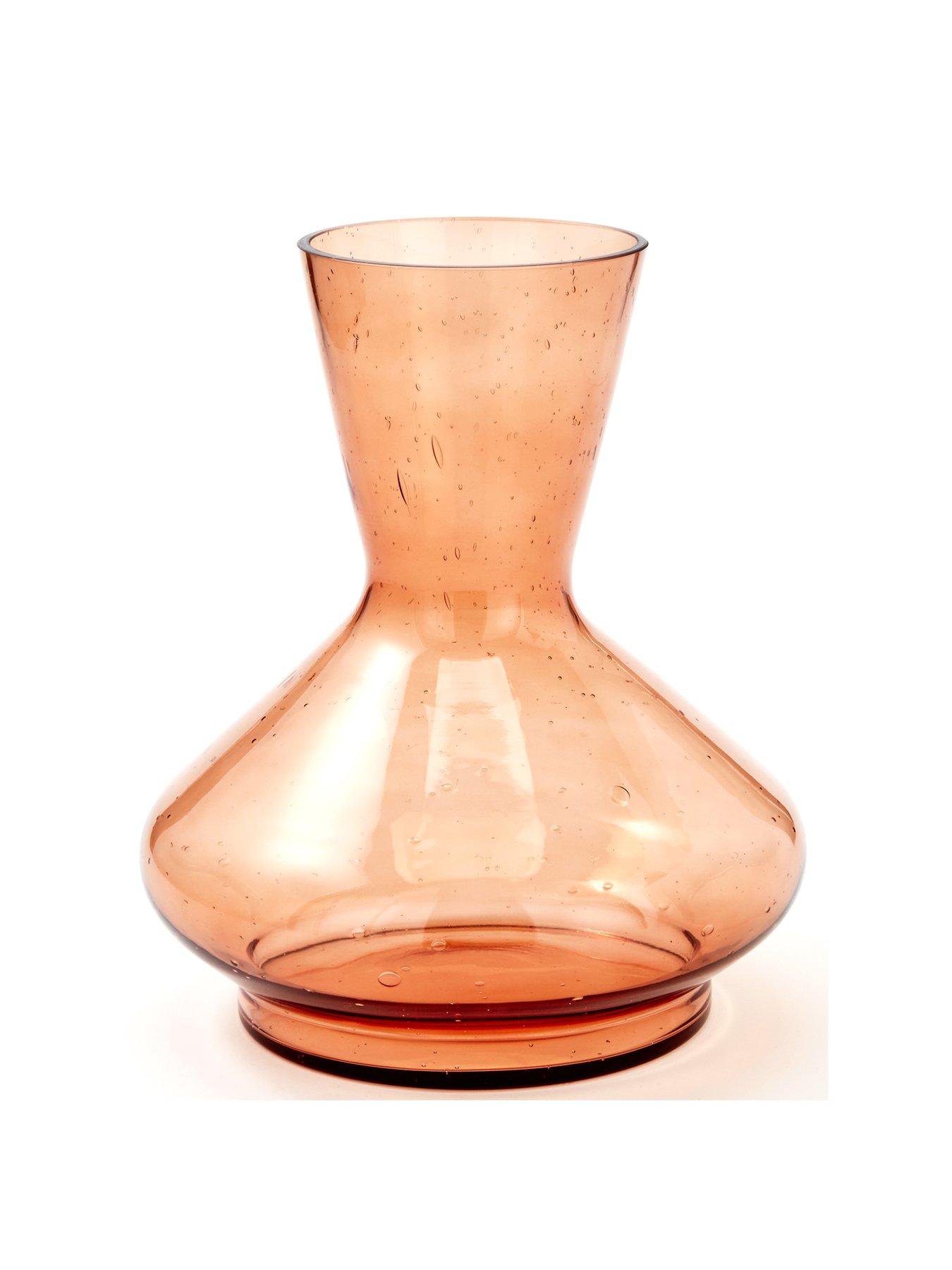 Image 2 of 3 of The Very Collection Bubble Glass Tapered Vase