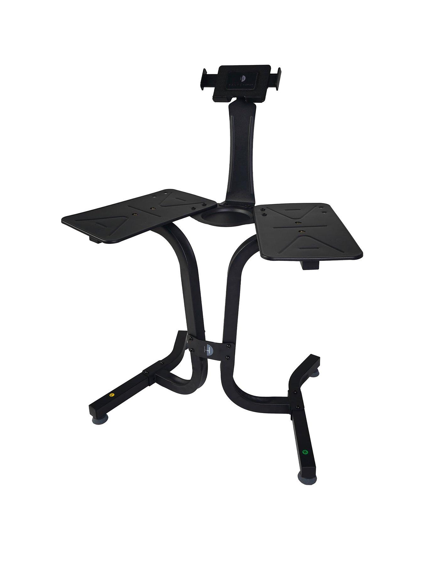 Image 2 of 7 of Half Human Adjustable Dumbbells (2x25kg) and&nbsp; Stand