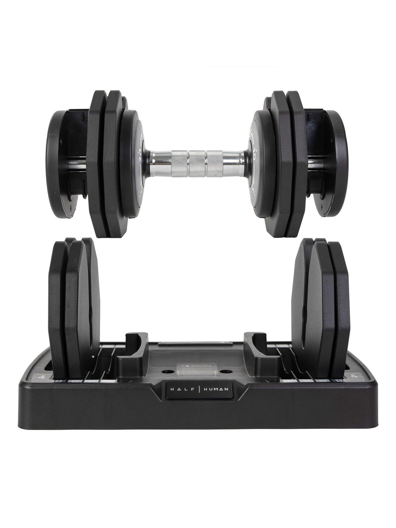 Image 6 of 7 of Half Human Adjustable Dumbbells (2x25kg) and&nbsp; Stand
