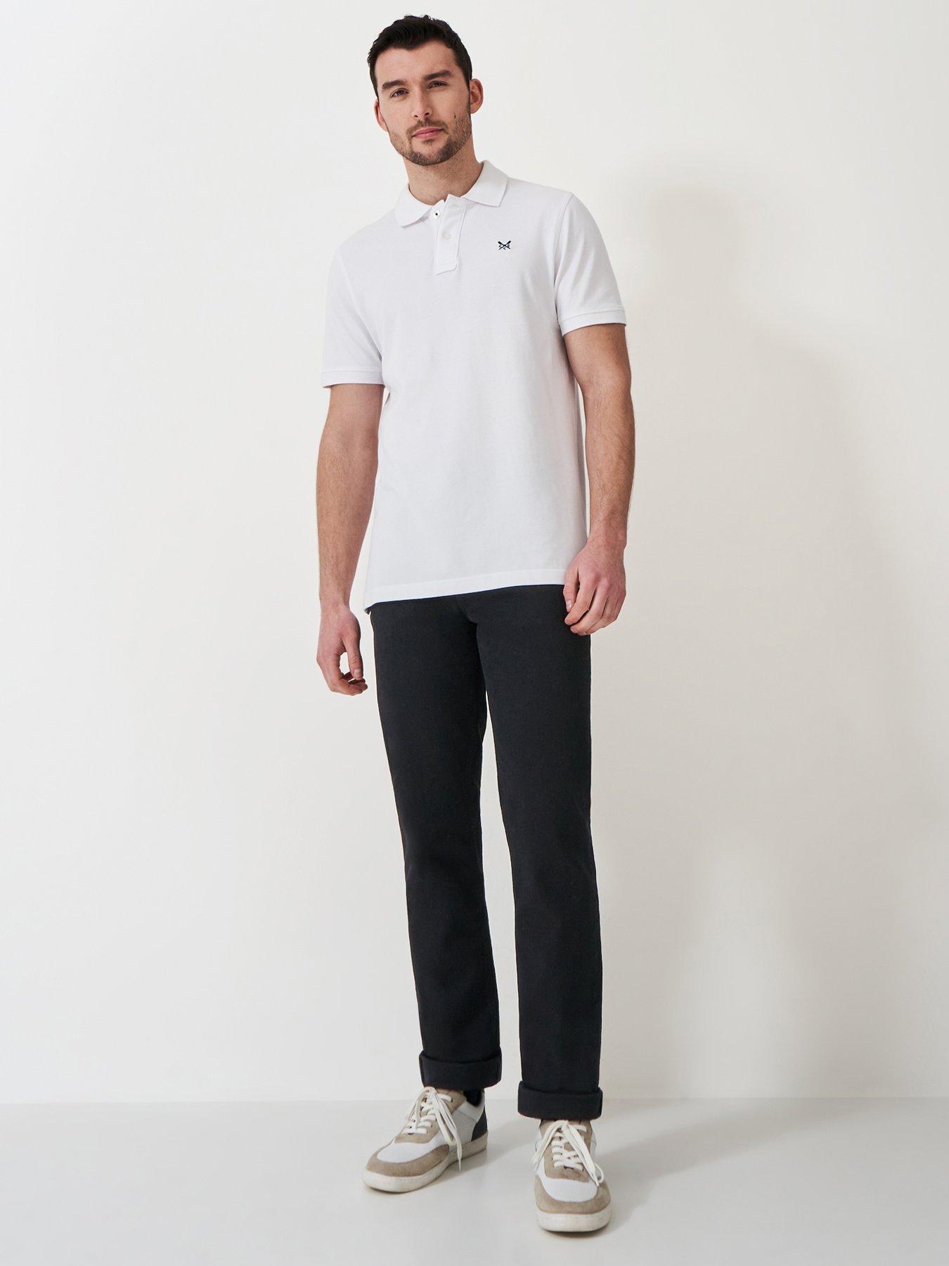Image 3 of 5 of Crew Clothing Parker Straight Fit Jeans - Black
