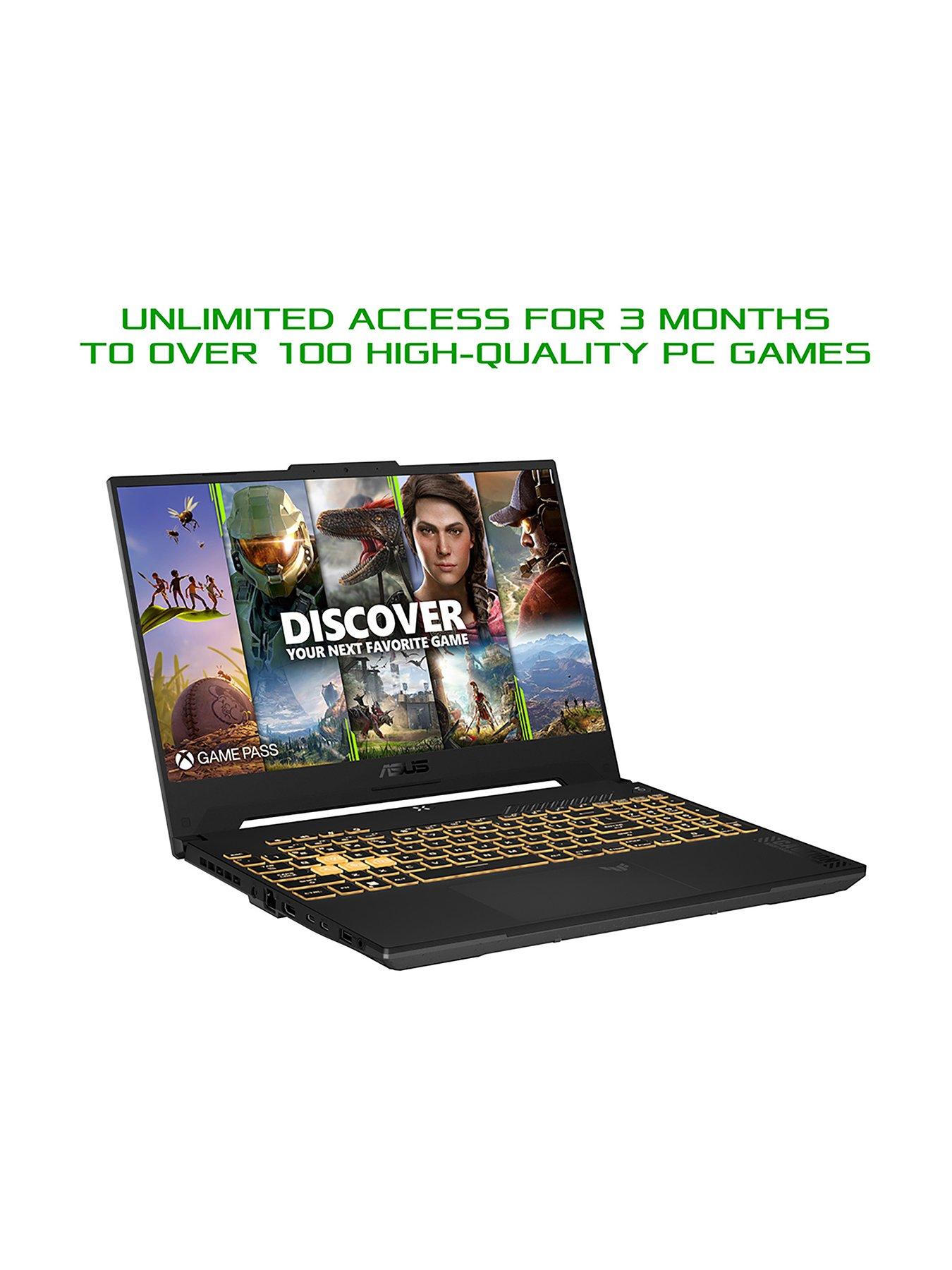 Image 2 of 7 of Asus TUF Gaming F15 Laptop FX507VV-LP148W - 15.6in FHD, RTX 4060, Intel Core i7, 16GB RAM, 1TB SSD