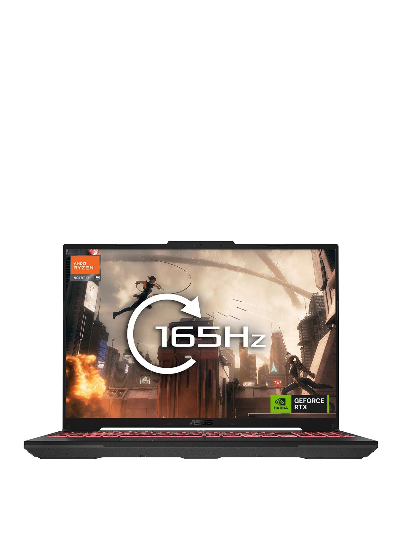 Asus TUF Gaming A16 FA607PV-QT022W Laptop - 16in FHD 165Hz, RTX 4060, AMD Ryzen 9, 16GB RAM, 1TB fast SSD storage