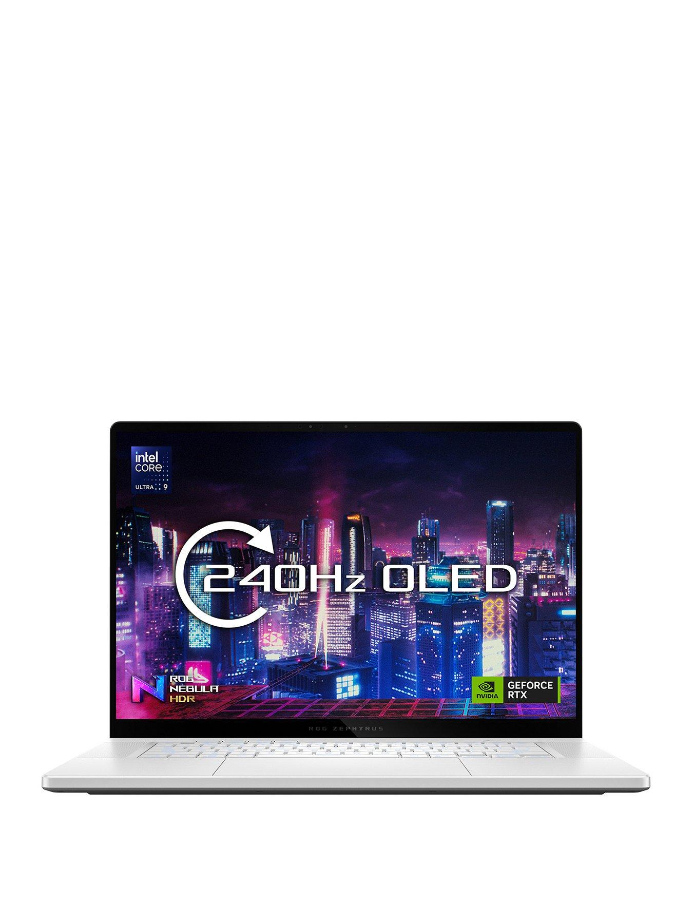 Asus Zephyrus G16 GU605MV-QR138W Gaming Laptop - 16in 2.5K OLED, GeForce RTX 4060, Intel Core Ultra 9, 32GB RAM, 1TB SSD