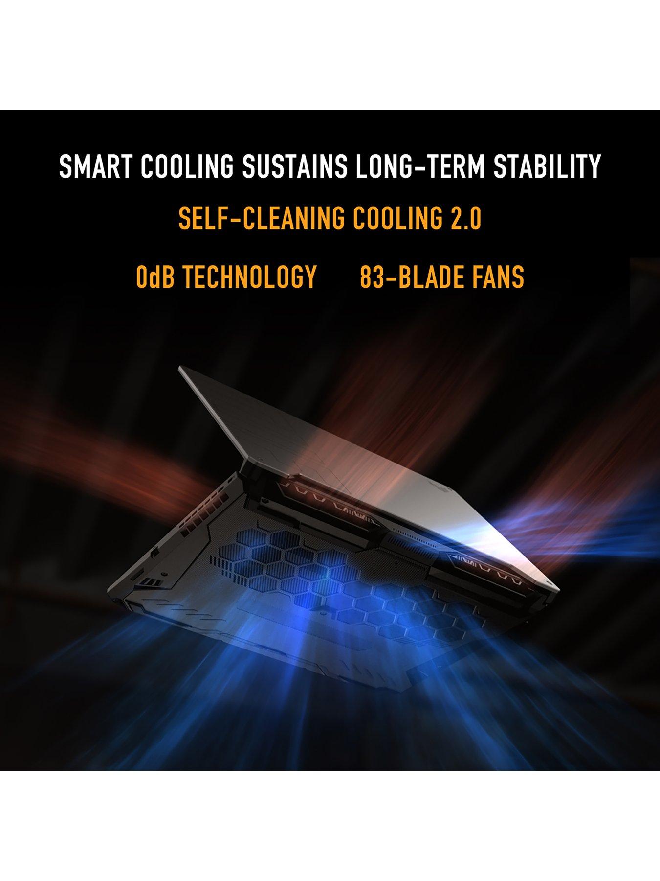Image 7 of 7 of Asus TUF Gaming A15 Laptop - 15.6in FHD 144Hz, RTX 3050 AMD, Ryzen 5, 16GB RAM, 512GB&nbsp;SSD,&nbsp;FA506NC-HN010W