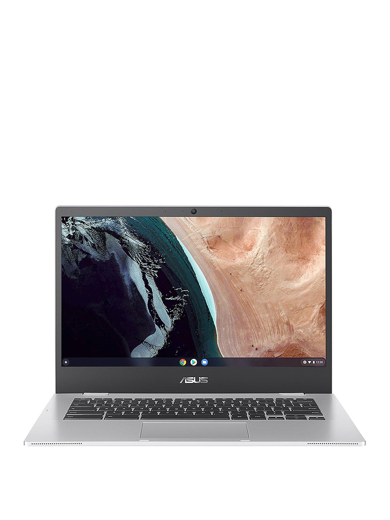 Image 1 of 7 of Asus Chromebook CX1400CKA-NK0380 - 14in FHD, Intel Celeron, 4GB RAM,&nbsp;64GB&nbsp;SSD - Silver