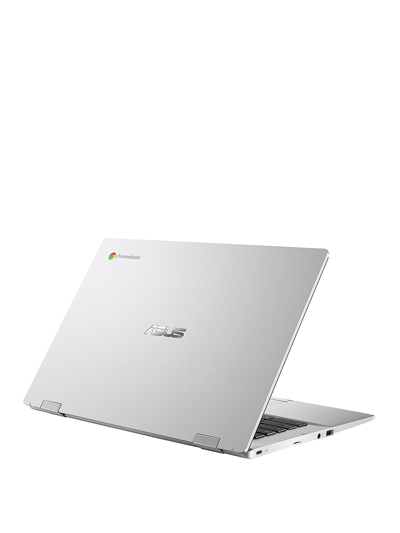 Image 3 of 7 of Asus Chromebook CX1400CKA-NK0380 - 14in FHD, Intel Celeron, 4GB RAM,&nbsp;64GB&nbsp;SSD - Silver