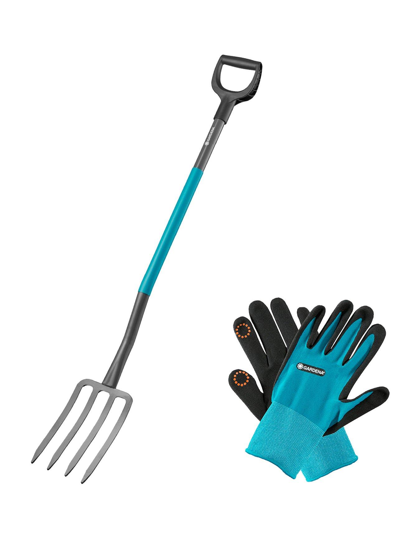 Gardena ClassicLine Digging Fork + Gloves