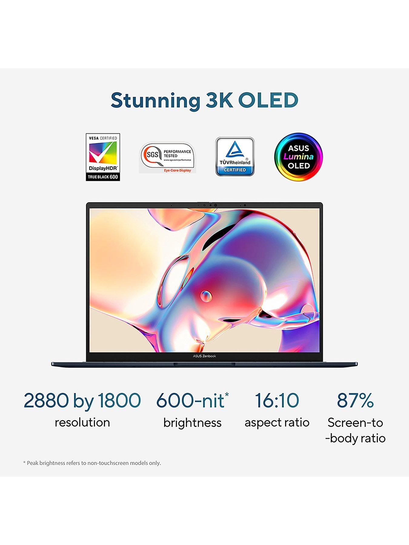 Image 5 of 7 of Asus Zenbook 14 OLED&nbsp;UX3405MA-PZ306W Laptop&nbsp;- 14in 2.8K, Intel Core i9, 32GB RAM, 1TB SSD - Blue