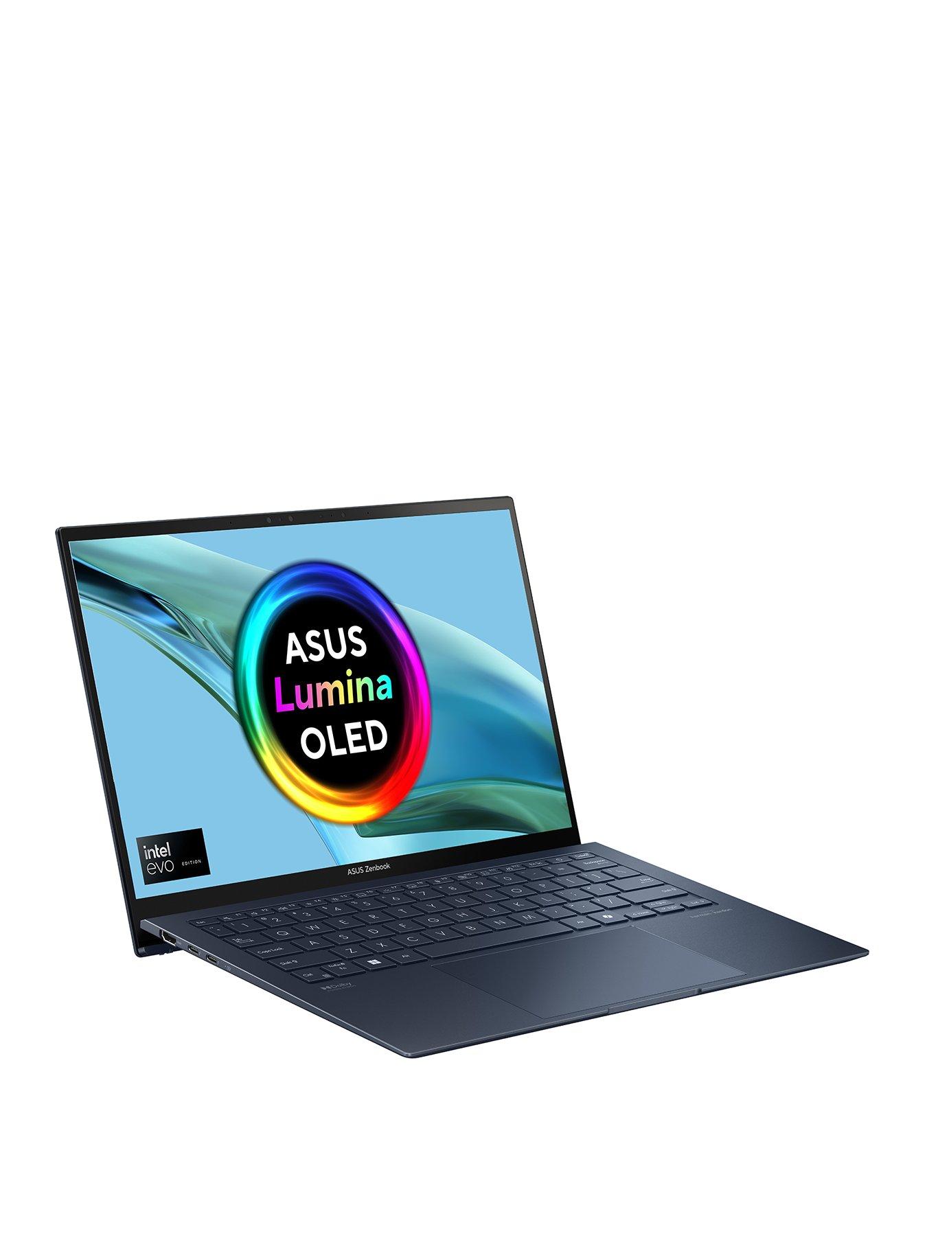 Asus Zenbook S 13 OLED Laptop - 13.3in 2.8K OLED, Intel Core i7, 16GB RAM, 1TB SSD, UX5304MA-NQ037W - Blue