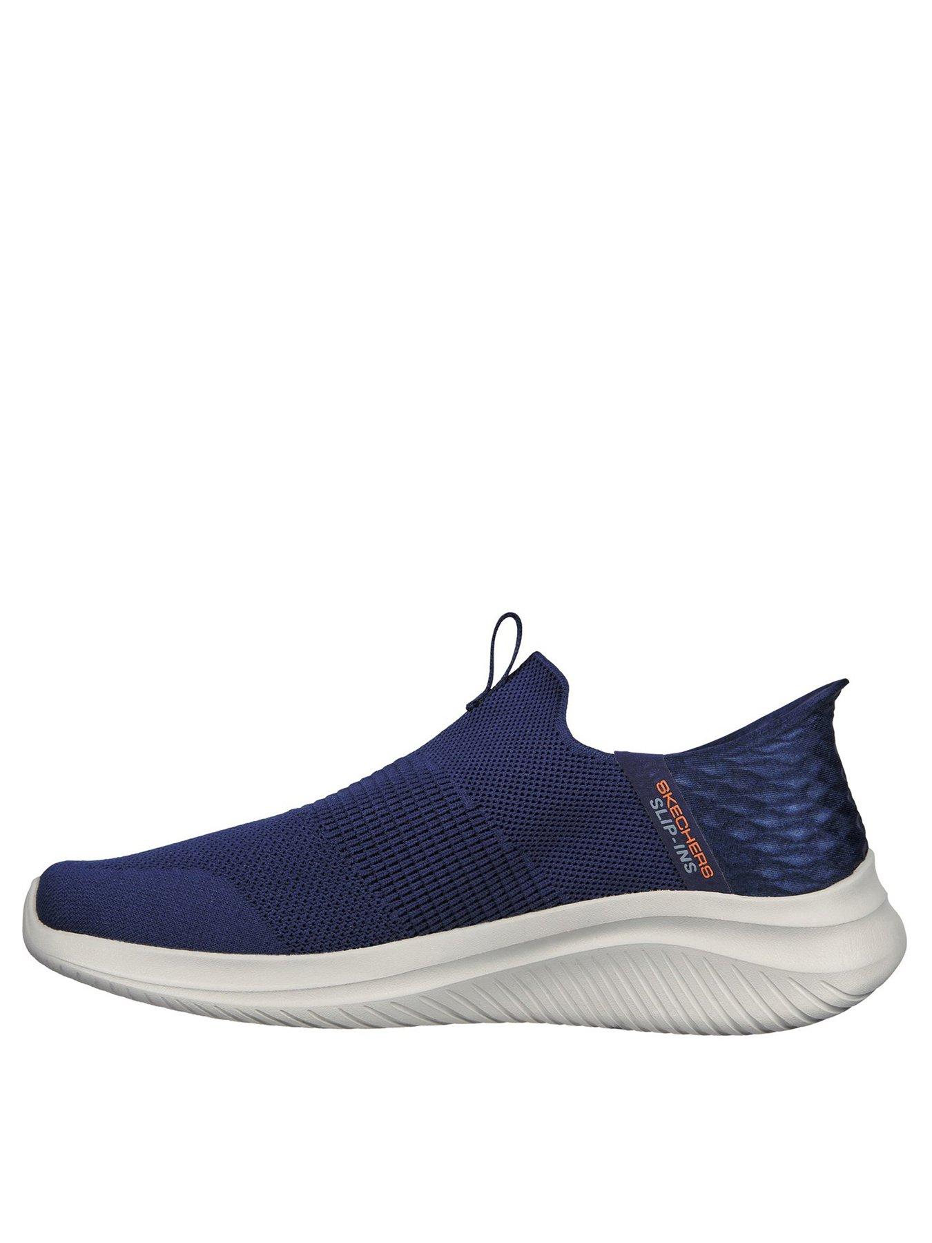 Image 2 of 4 of Skechers Wide Fit Ultra Flex 3.0 Slip-Ins Trainers - Navy
