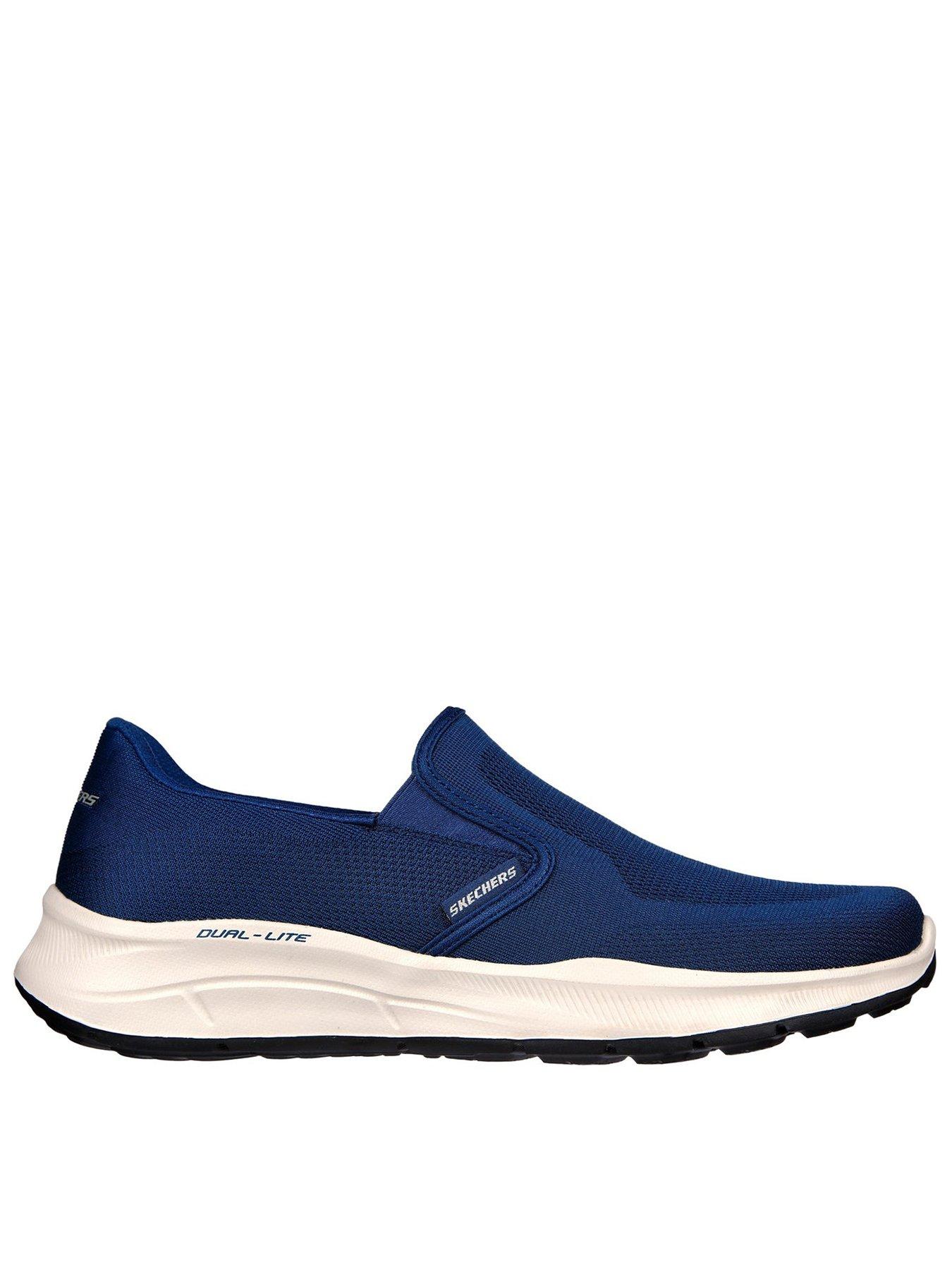 skechers-wide-fit-equalizer-50-slip-on-trainers-navy