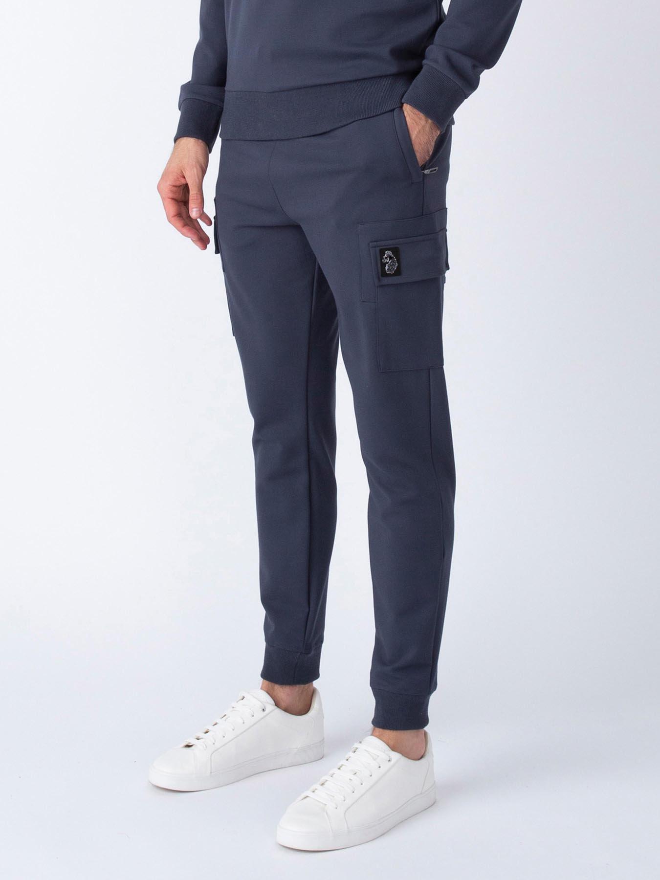 Luke 1977 Root 4 Pocket Joggers - Light Grey