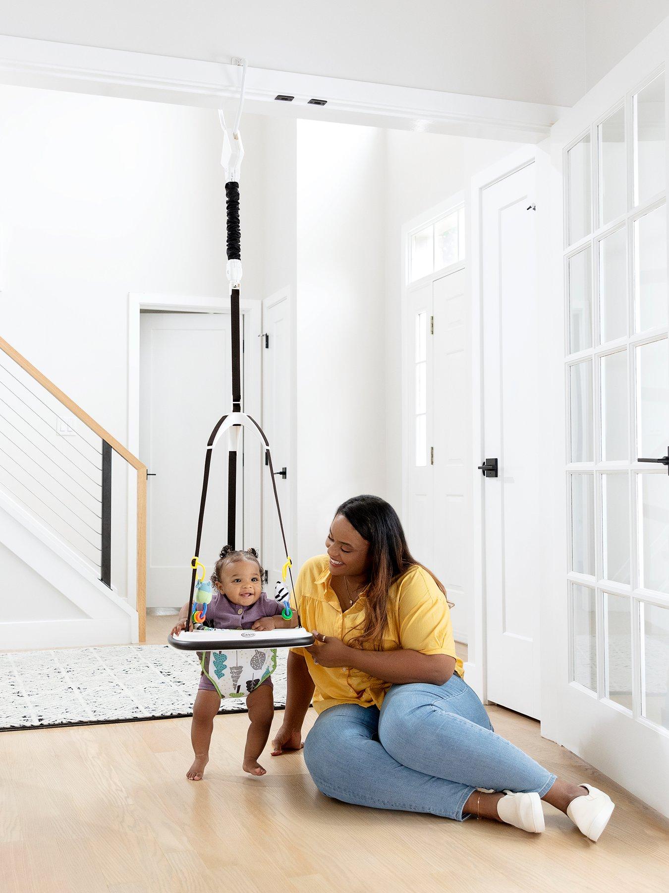 Graco Bumper Jumper - Sauteur De Porte Pour Bébé 6-12 Mois (max 12kg) | Avec Jouets Et Protection Caoutchouc