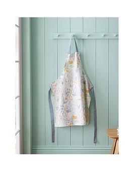Product photograph of Catherine Lansfield Cottage Friends 100 Cotton Apron from very.co.uk
