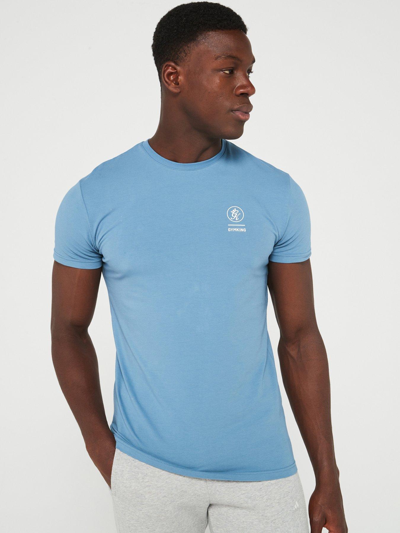 Gym King Mens Aventus Tee - Navy