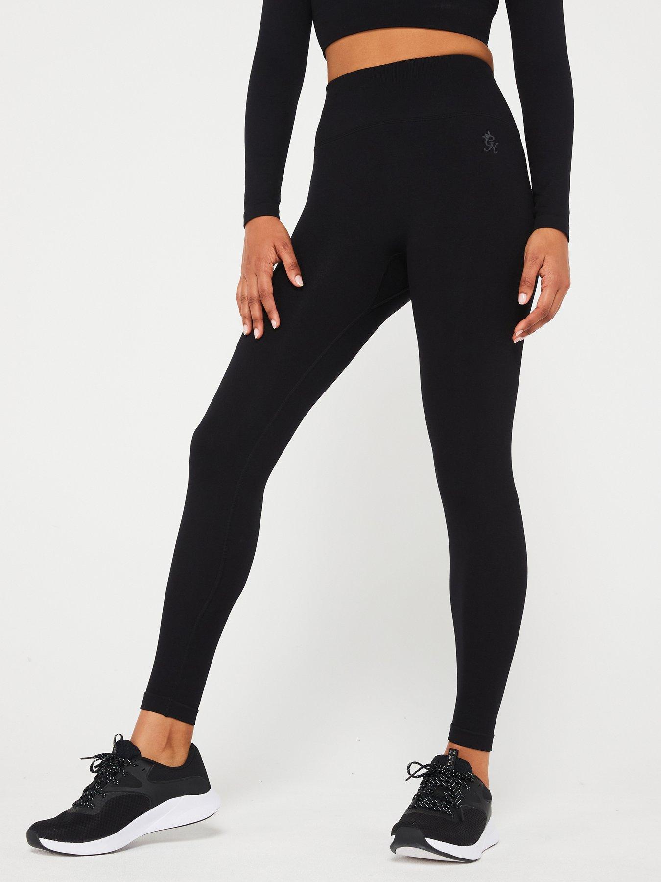 Gym King Womens Sculpt Seamless Legging - Black