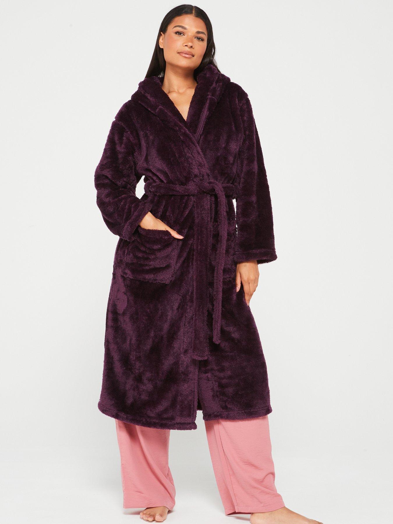 Dressing Gowns Purple Nightwear Loungewear Women Very