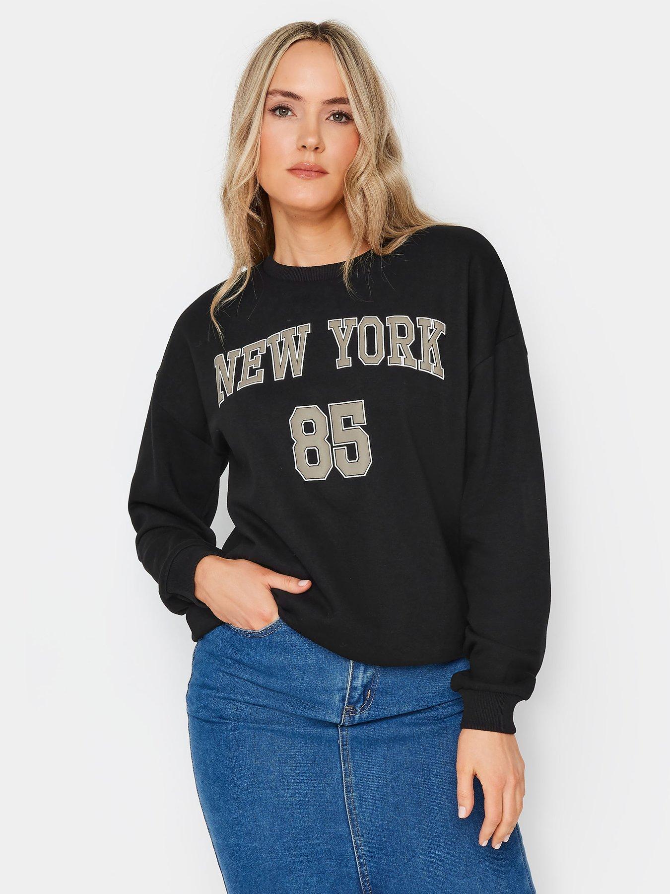 Long Tall Sally Tall Crew Neck New York Sweatshirt Very