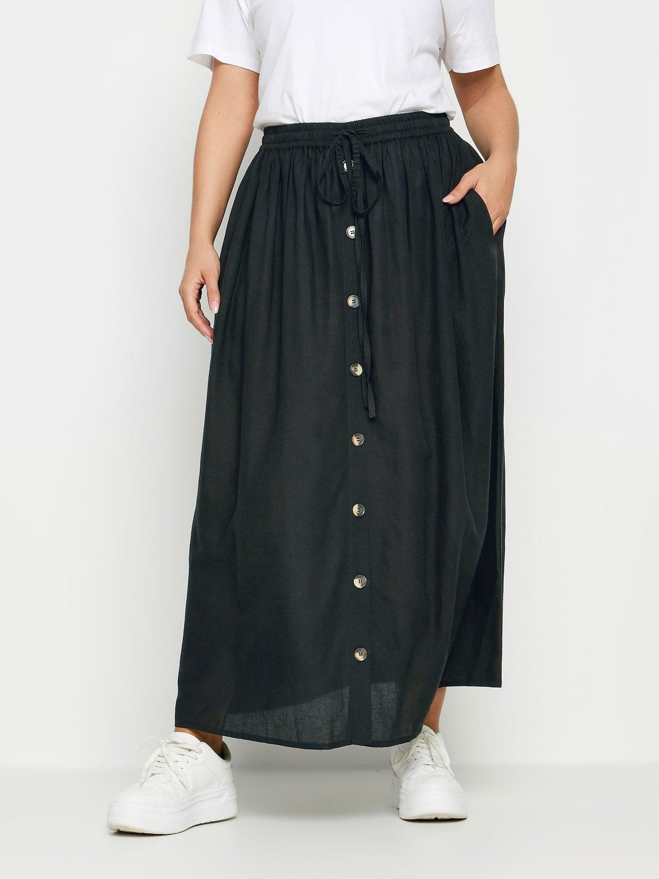 Black midi skirt 60 hotsell