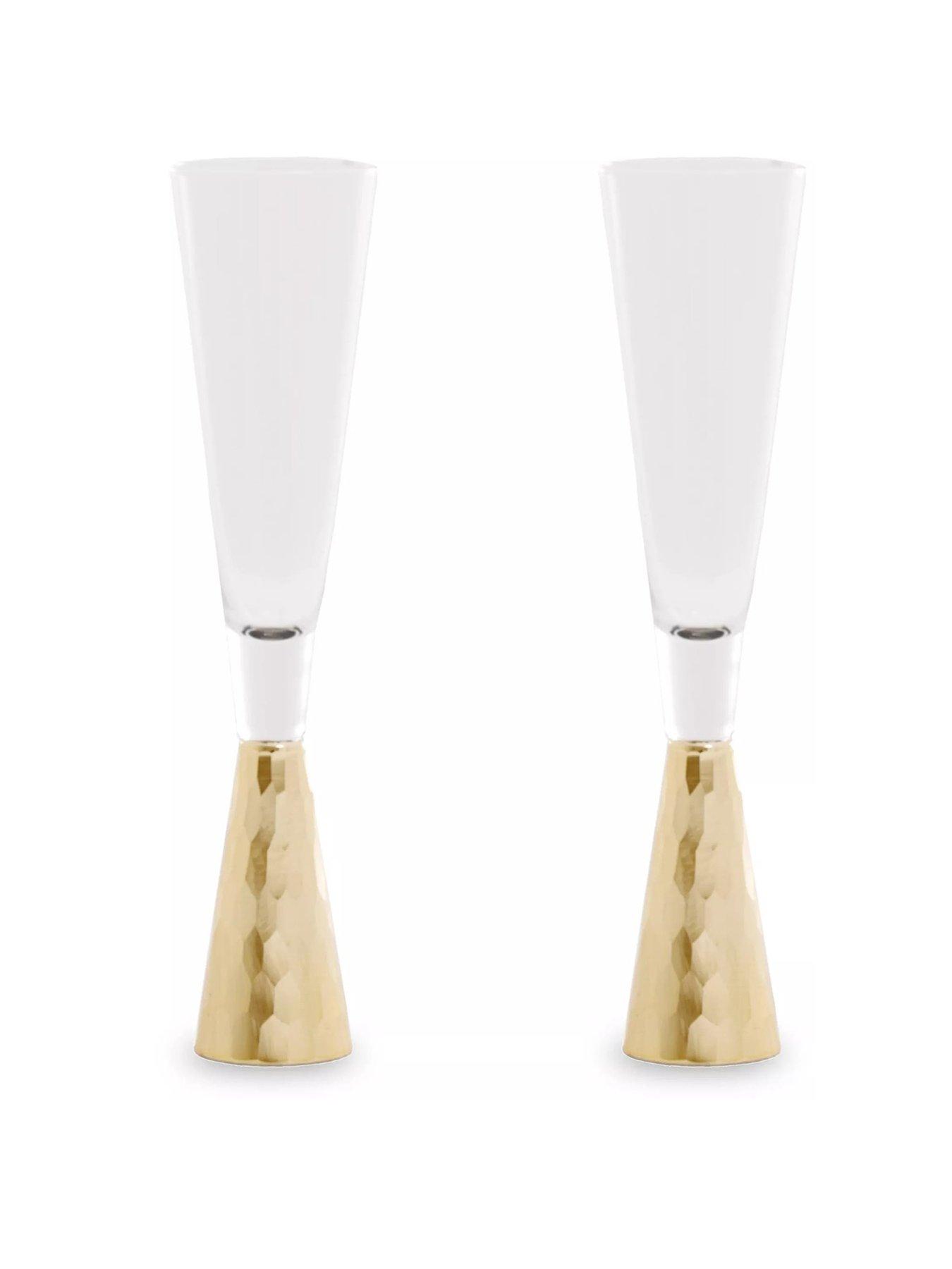 Product photograph of Premier Housewares Set Of 2 Astrid Champagne Glasses from very.co.uk