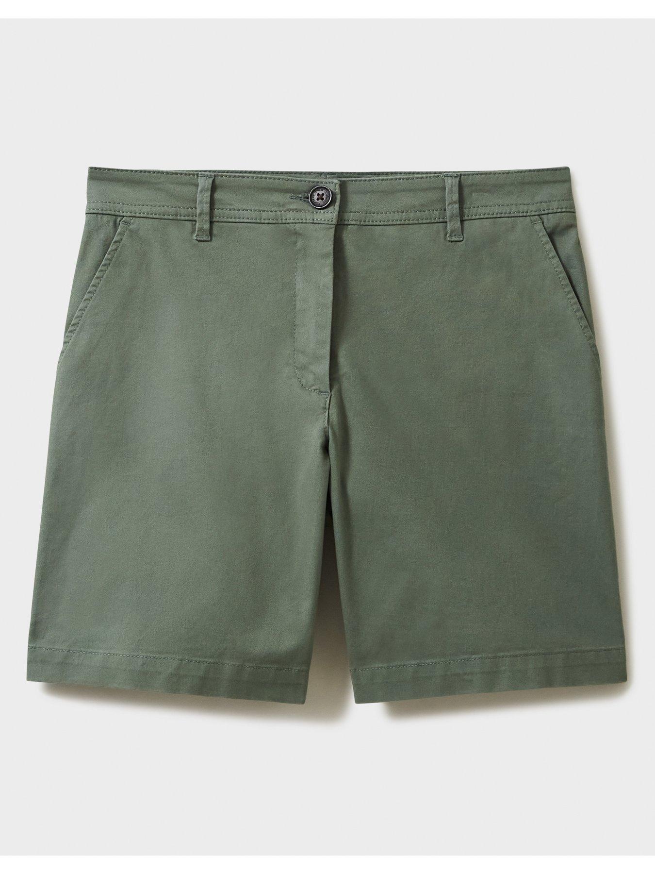 Image 3 of 5 of Crew Clothing Chino short-Green