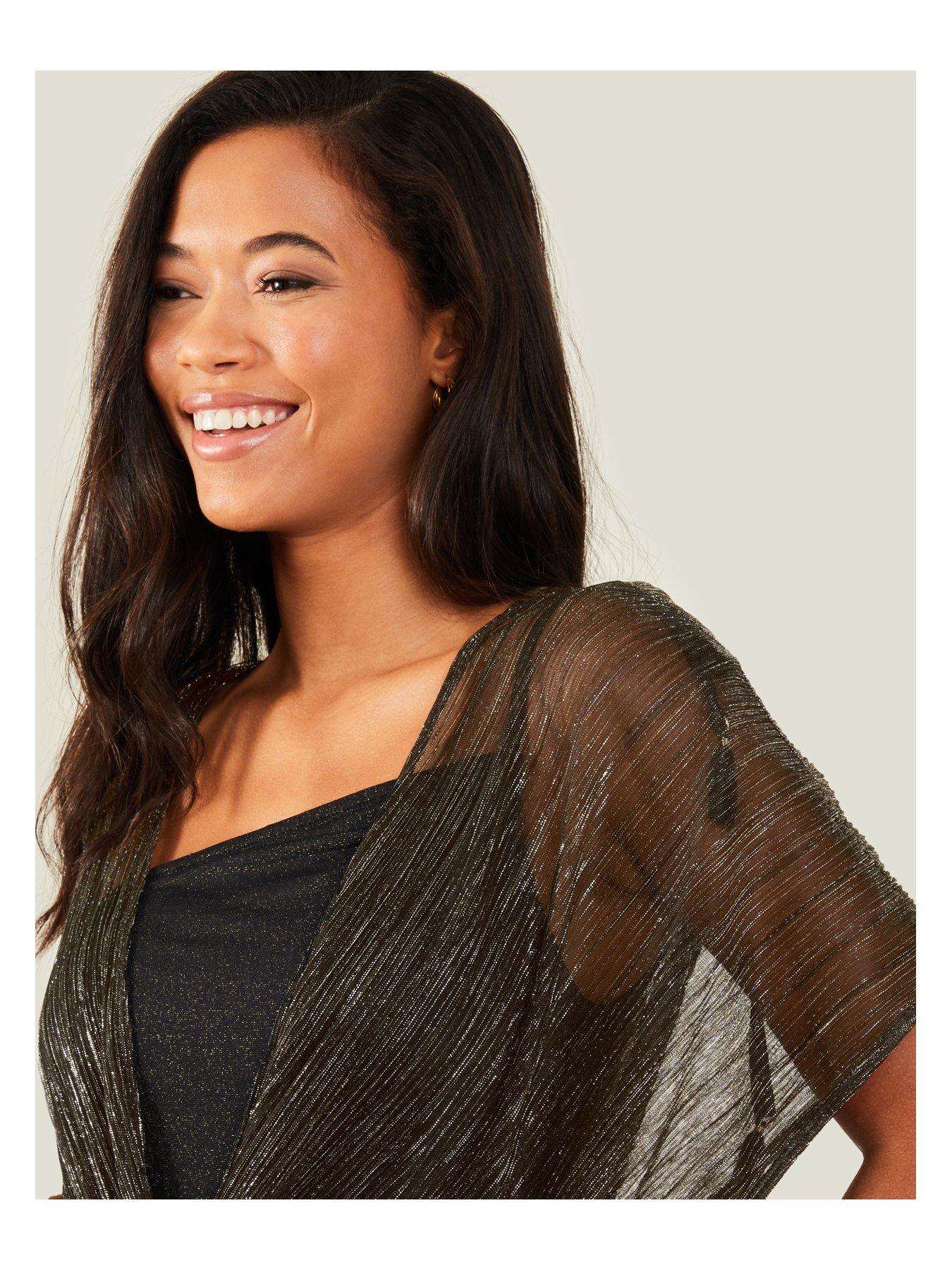 YELLOW SHIMMER KAFTAN