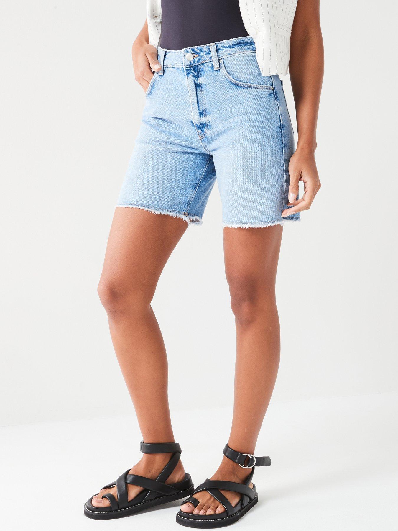 Size 20 denim shorts online