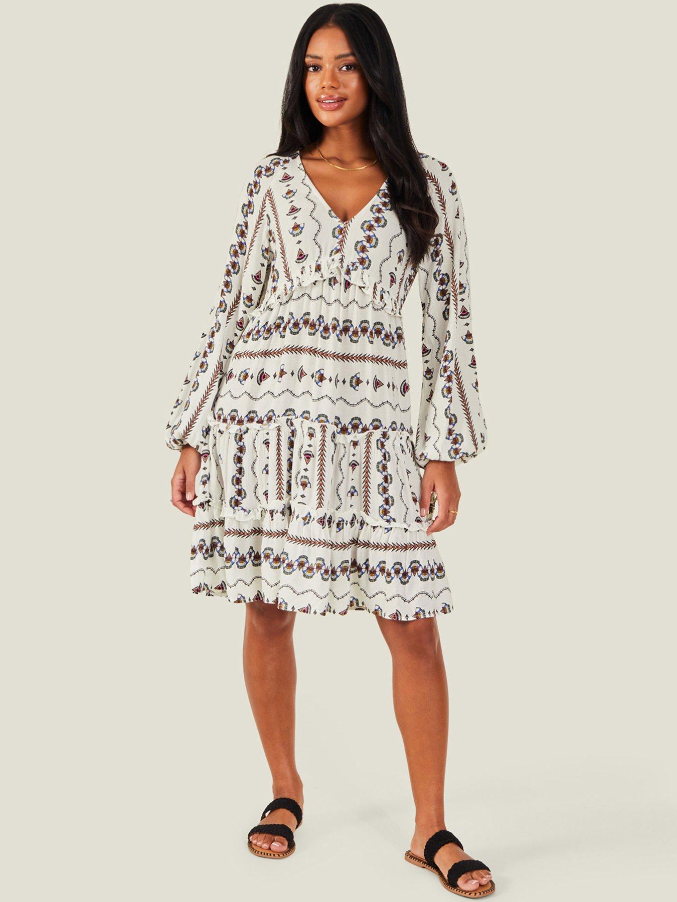 Short tiered dress clearance