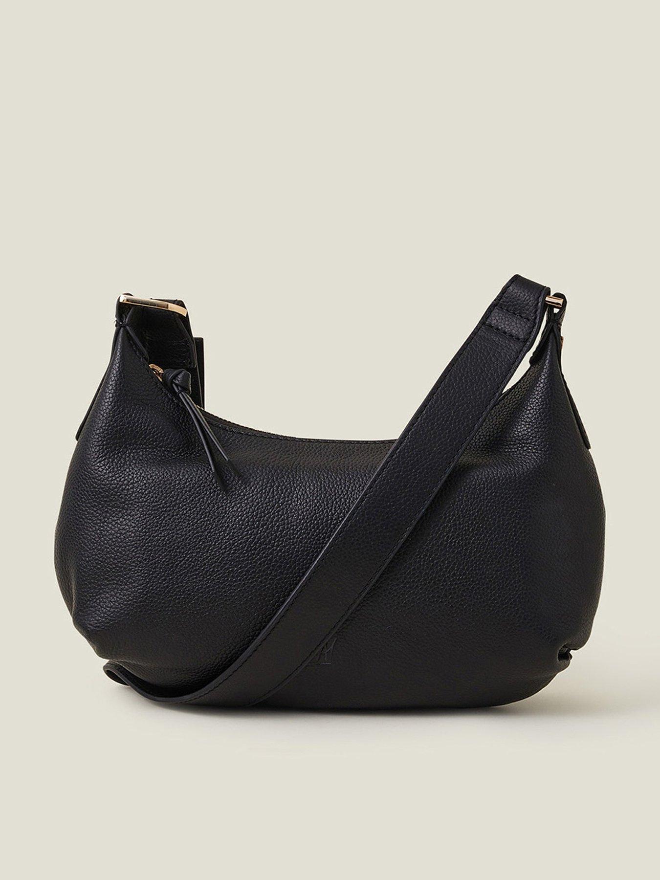 Image 1 of 4 of Accessorize Leather Small Scoop Bag