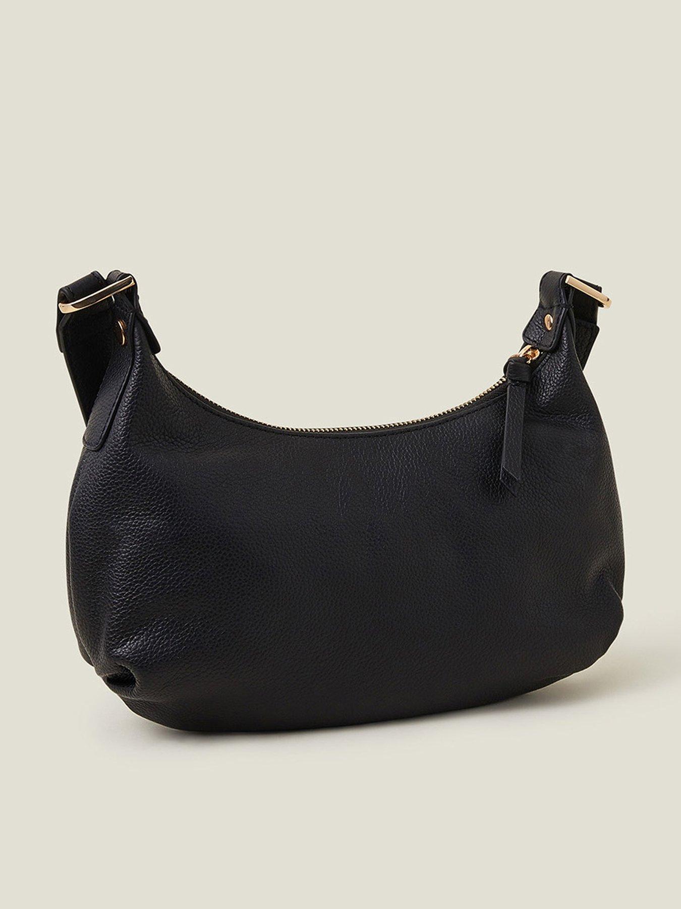 Image 3 of 4 of Accessorize Leather Small Scoop Bag
