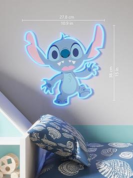 Product photograph of Yellowpop Disney Stich Body Led Neon Wall Art from very.co.uk
