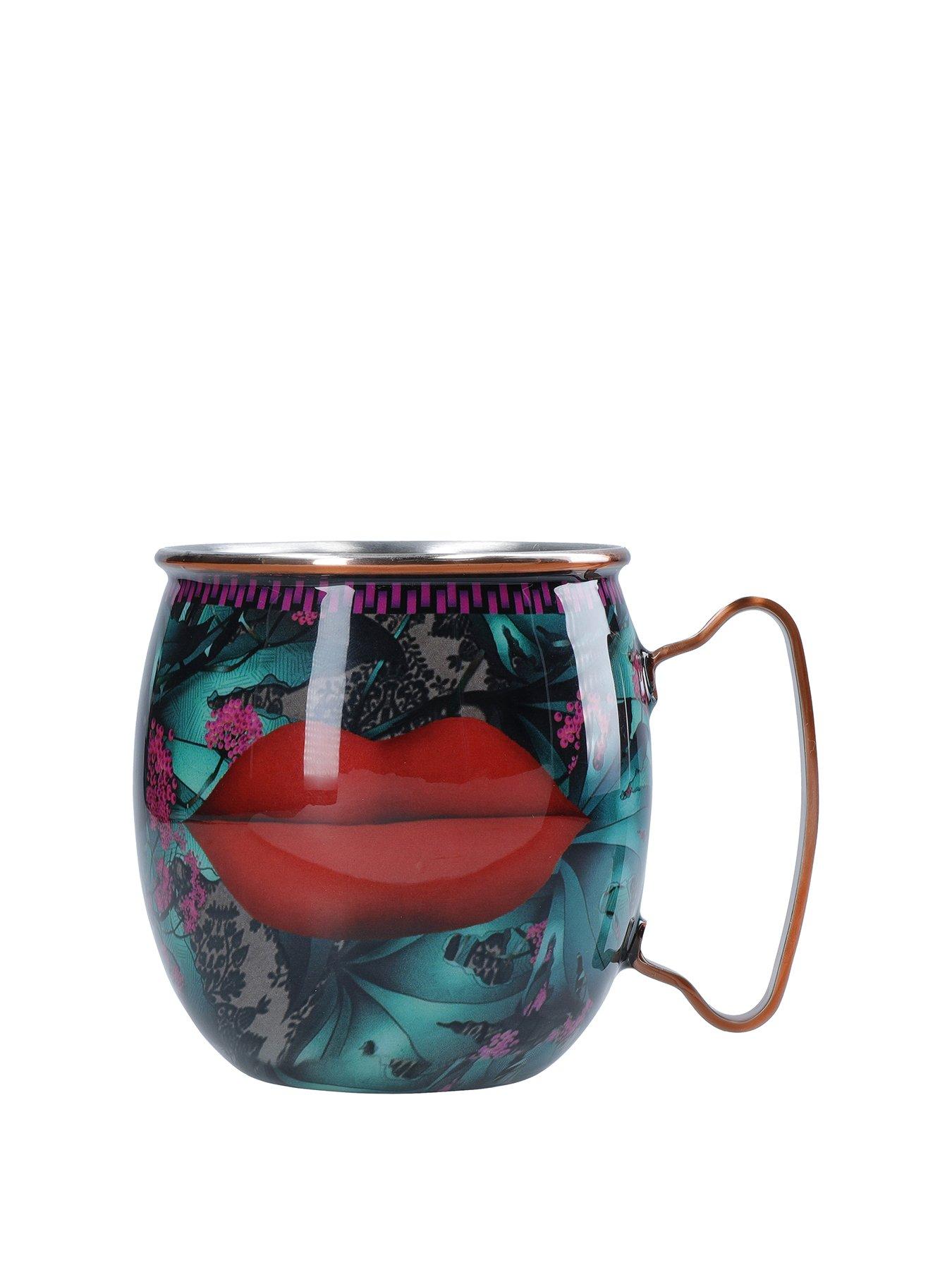 Image 2 of 5 of Mikasa Sarah Arnett Lips Moscow Mule Mug
