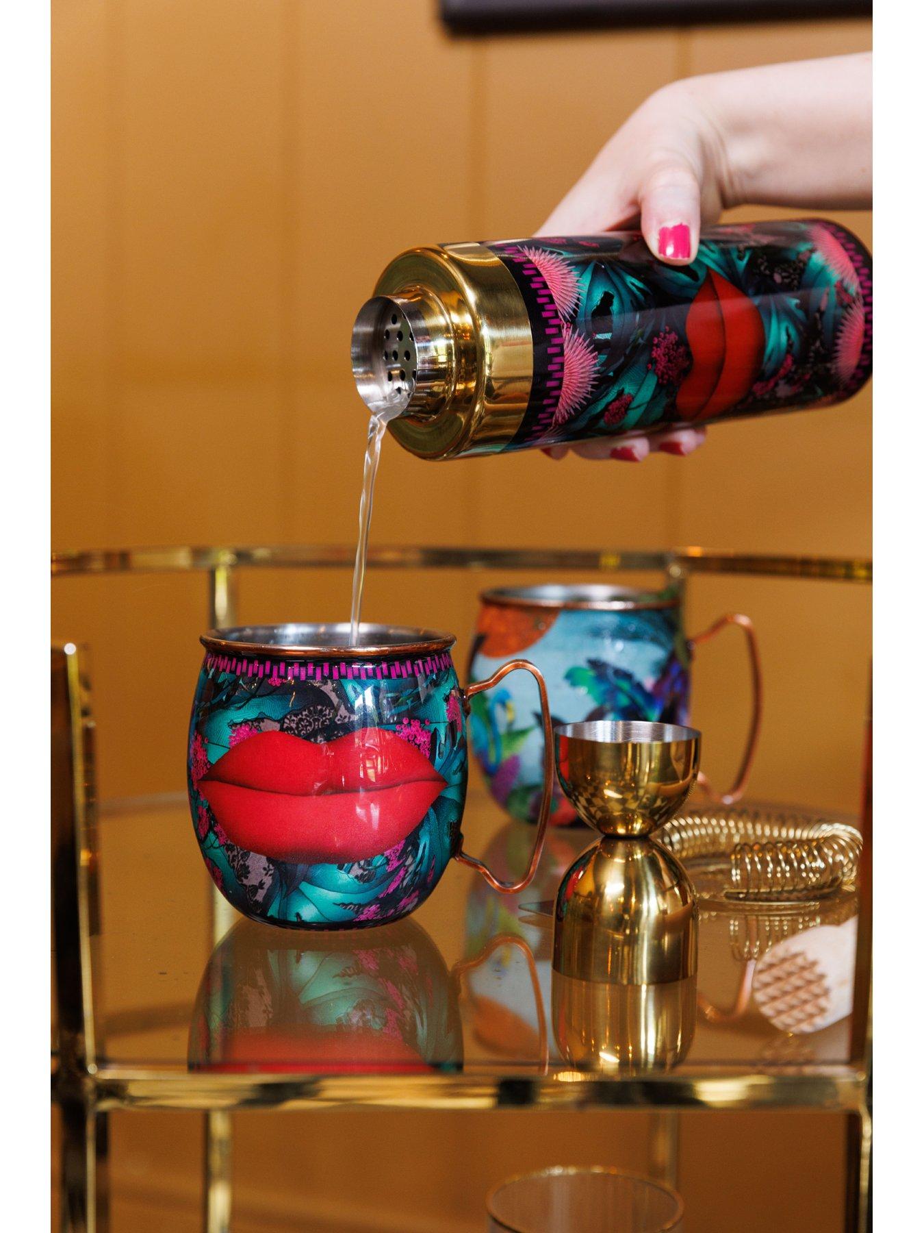 Image 4 of 5 of Mikasa Sarah Arnett Lips Moscow Mule Mug