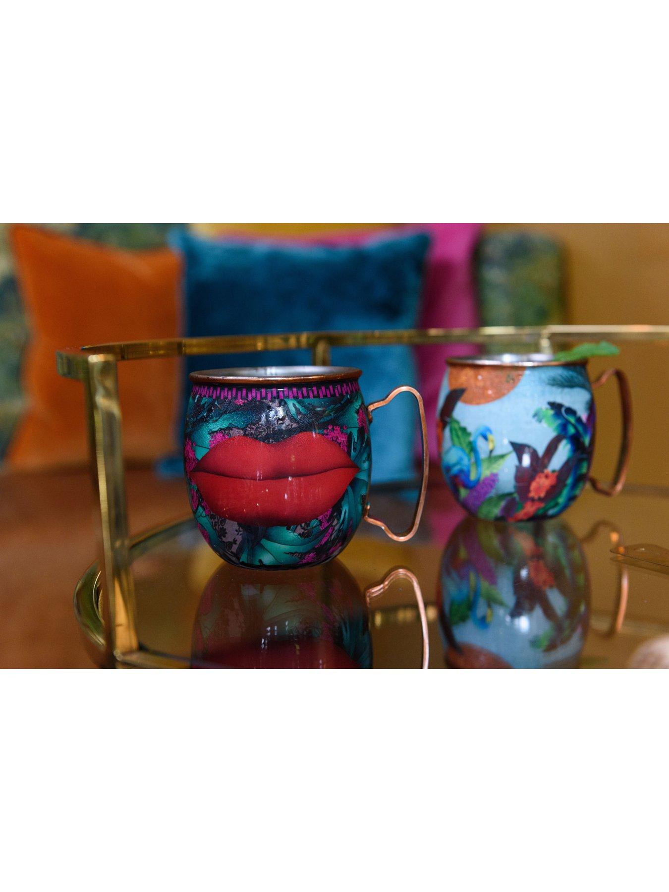 Image 4 of 7 of Mikasa x Sarah Arnett Moscow Mule Double-Walled Mug &ndash; Flamingo
