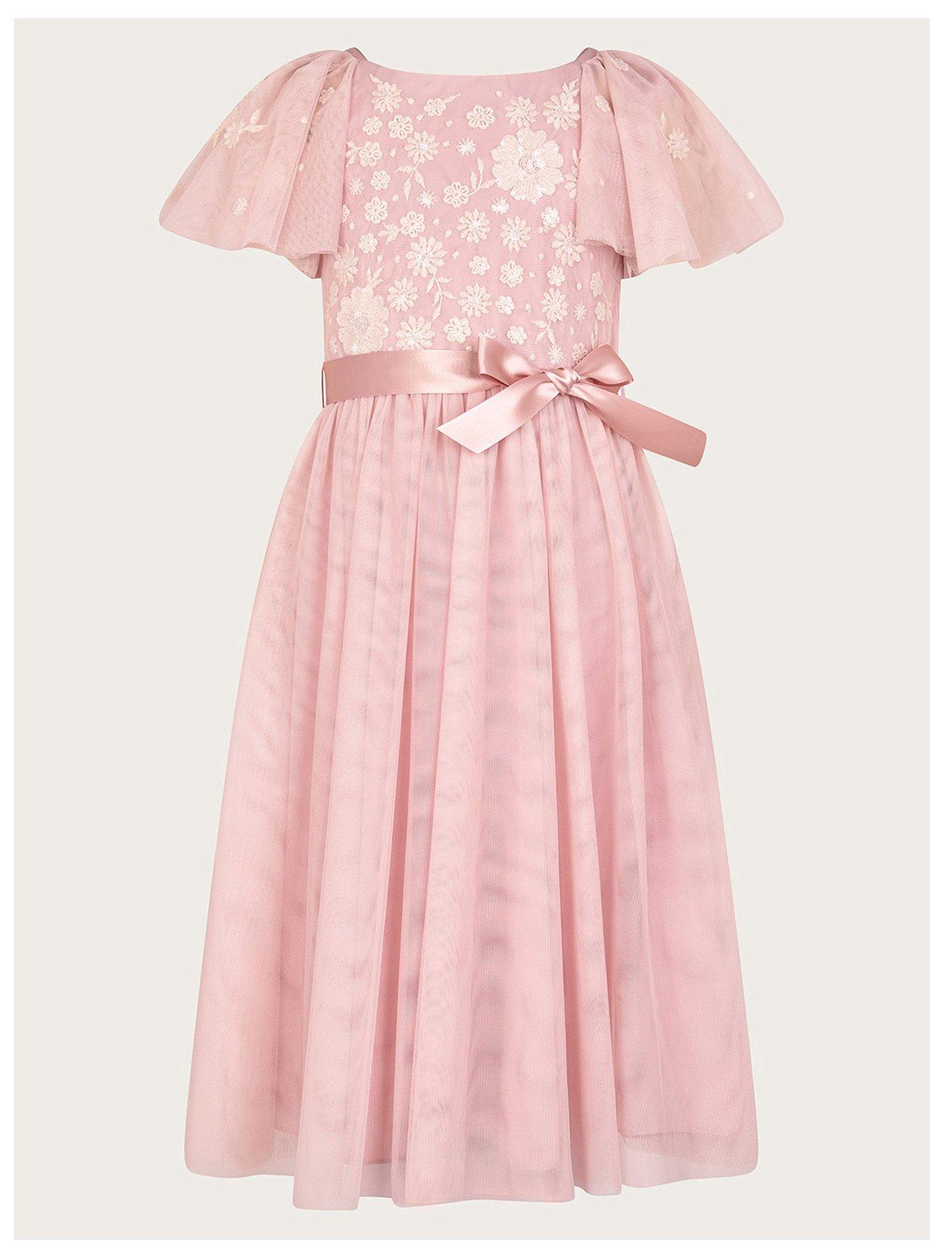 Dusky pink dresses outlet uk