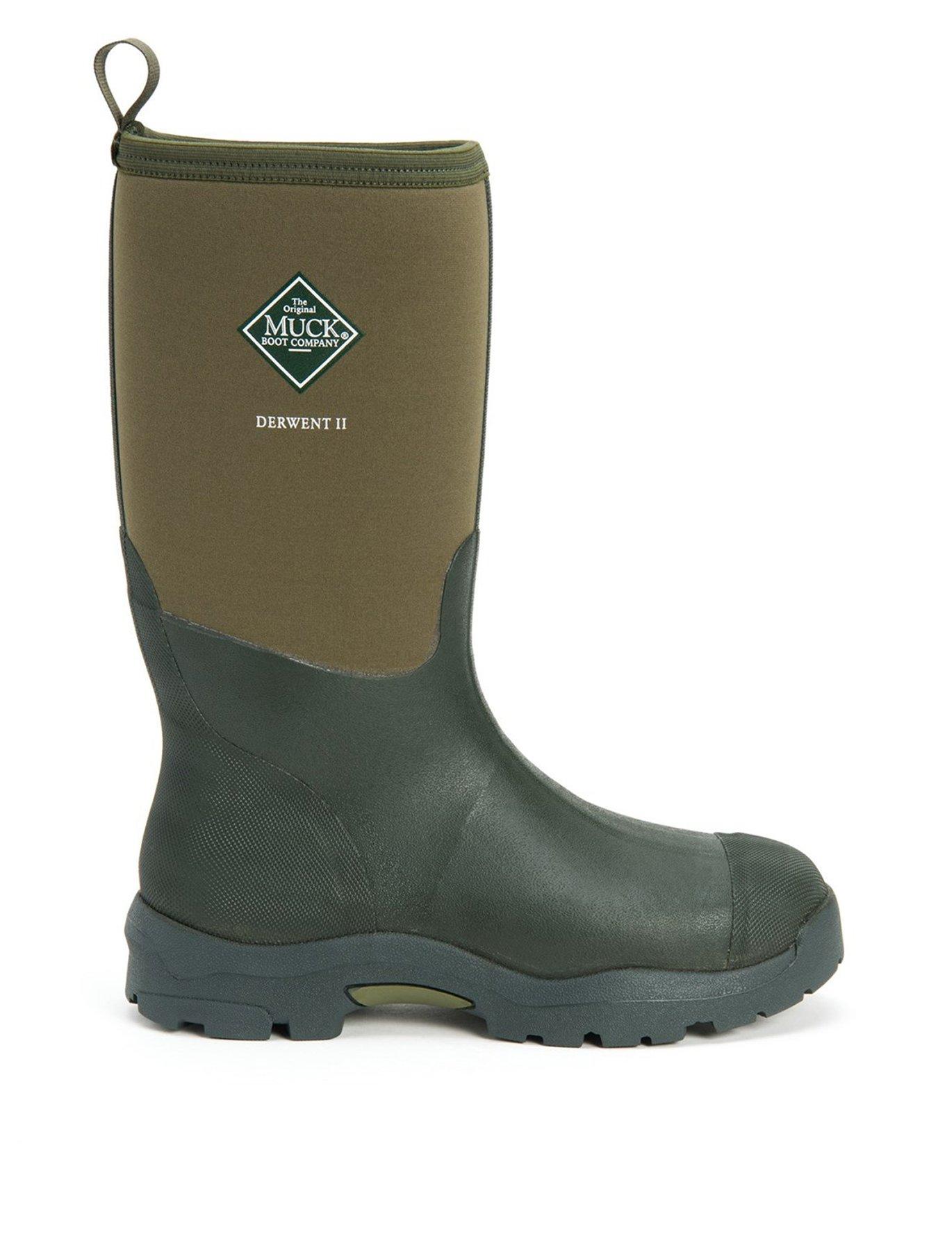 Muck Boots Mens Derwent 2 - Moss, Dark Green, Size 9, Men