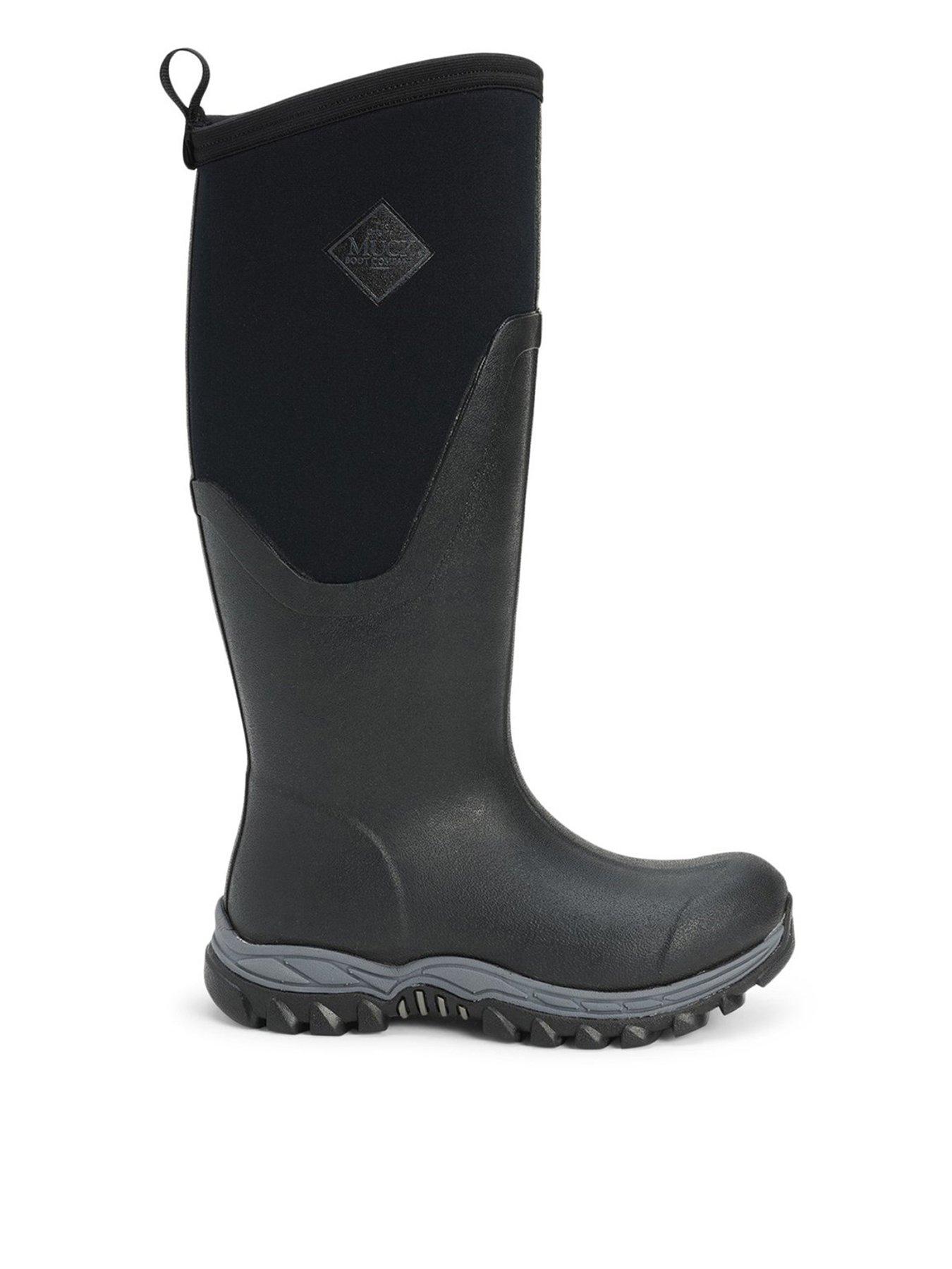 Muck Boots Ladies Arctic Sport Tall 2 - Black, Black, Size 3, Women