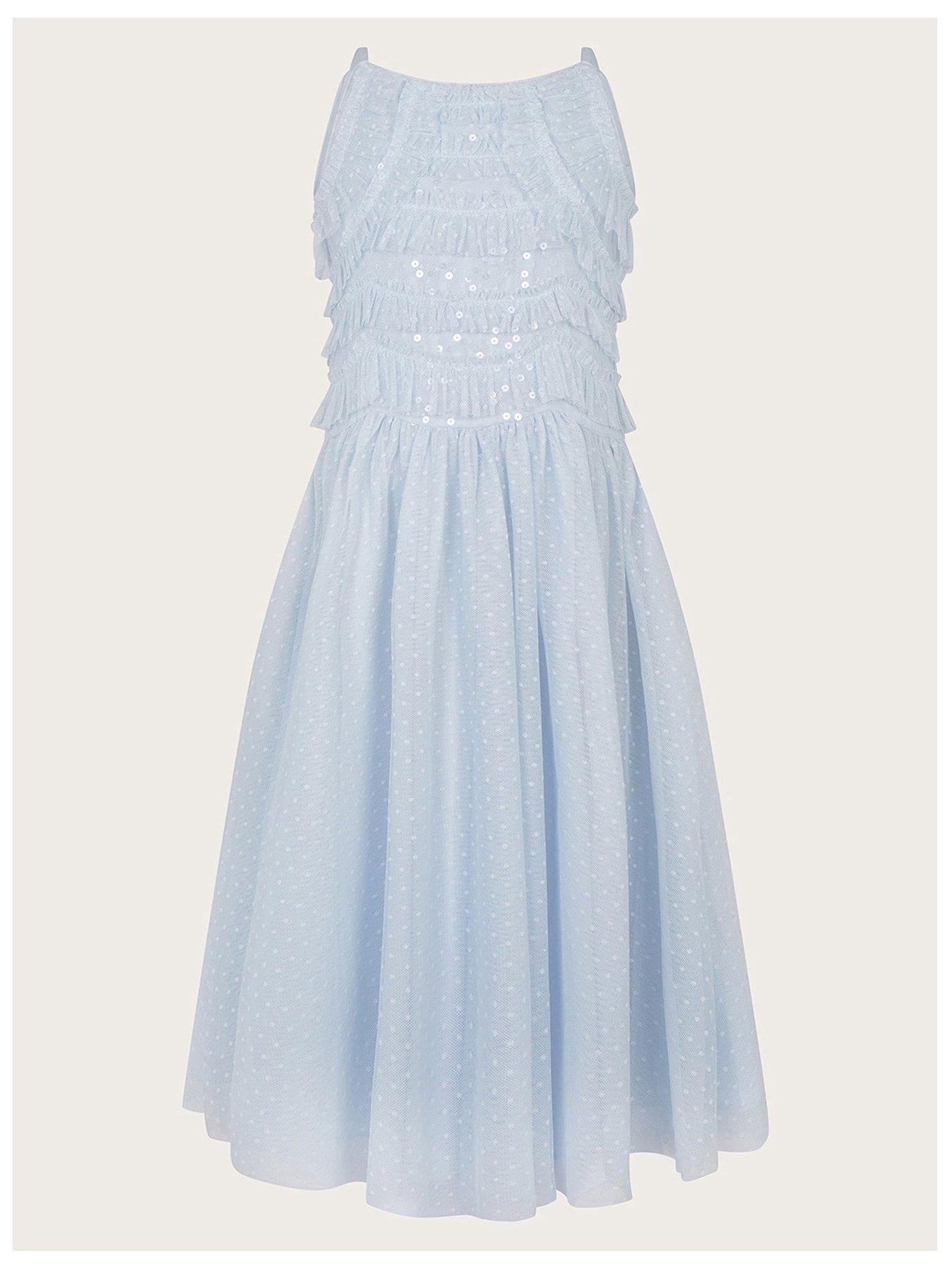 Pale blue sale girls dress