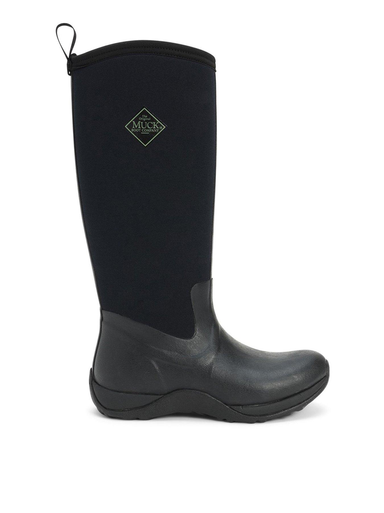 Muck Boots Ladies Arctic Adventure - Black, Black, Size 4, Women