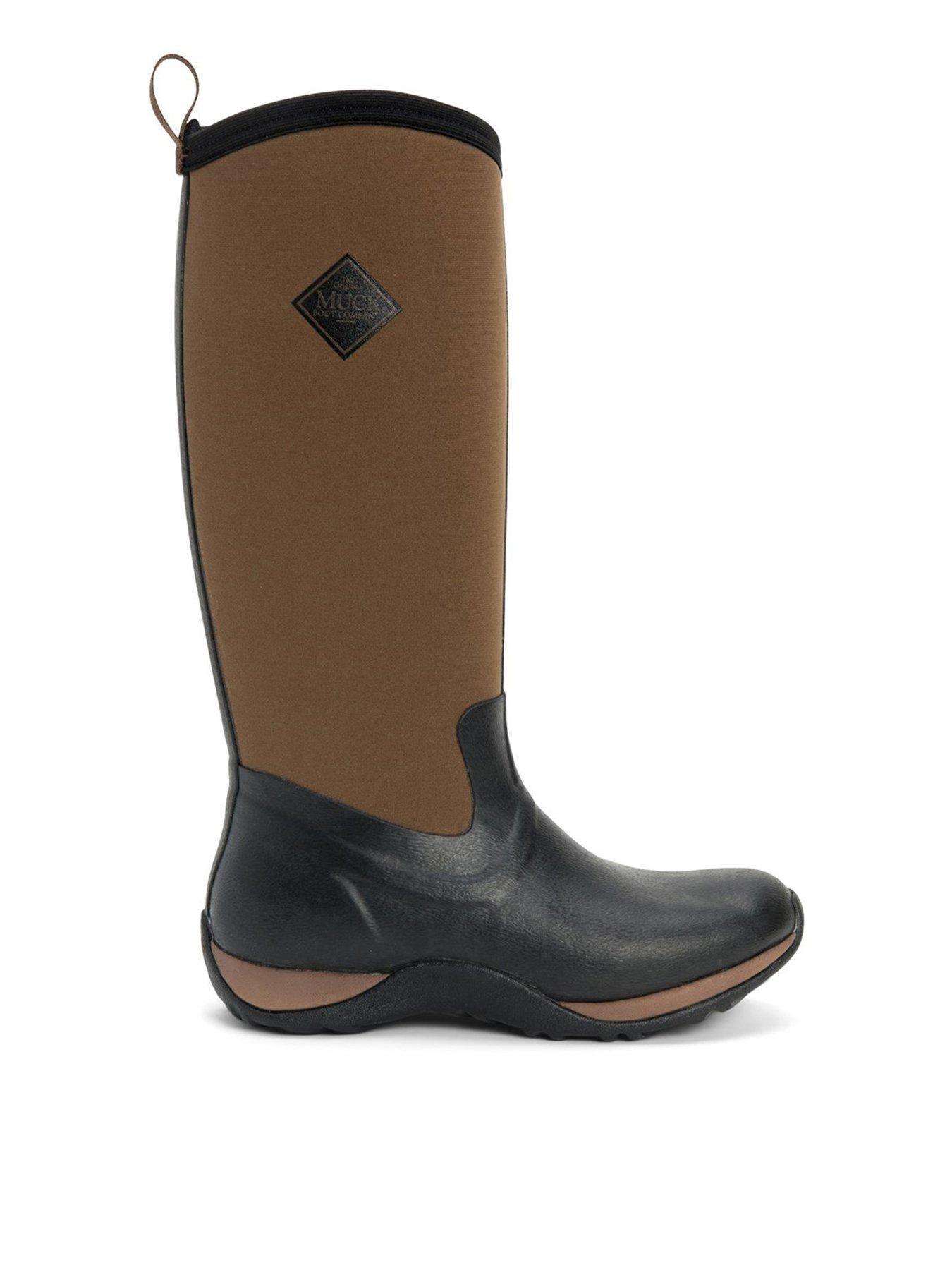 Muck Boots Ladies Arctic Adventure - Black/brown, Black, Size 3, Women
