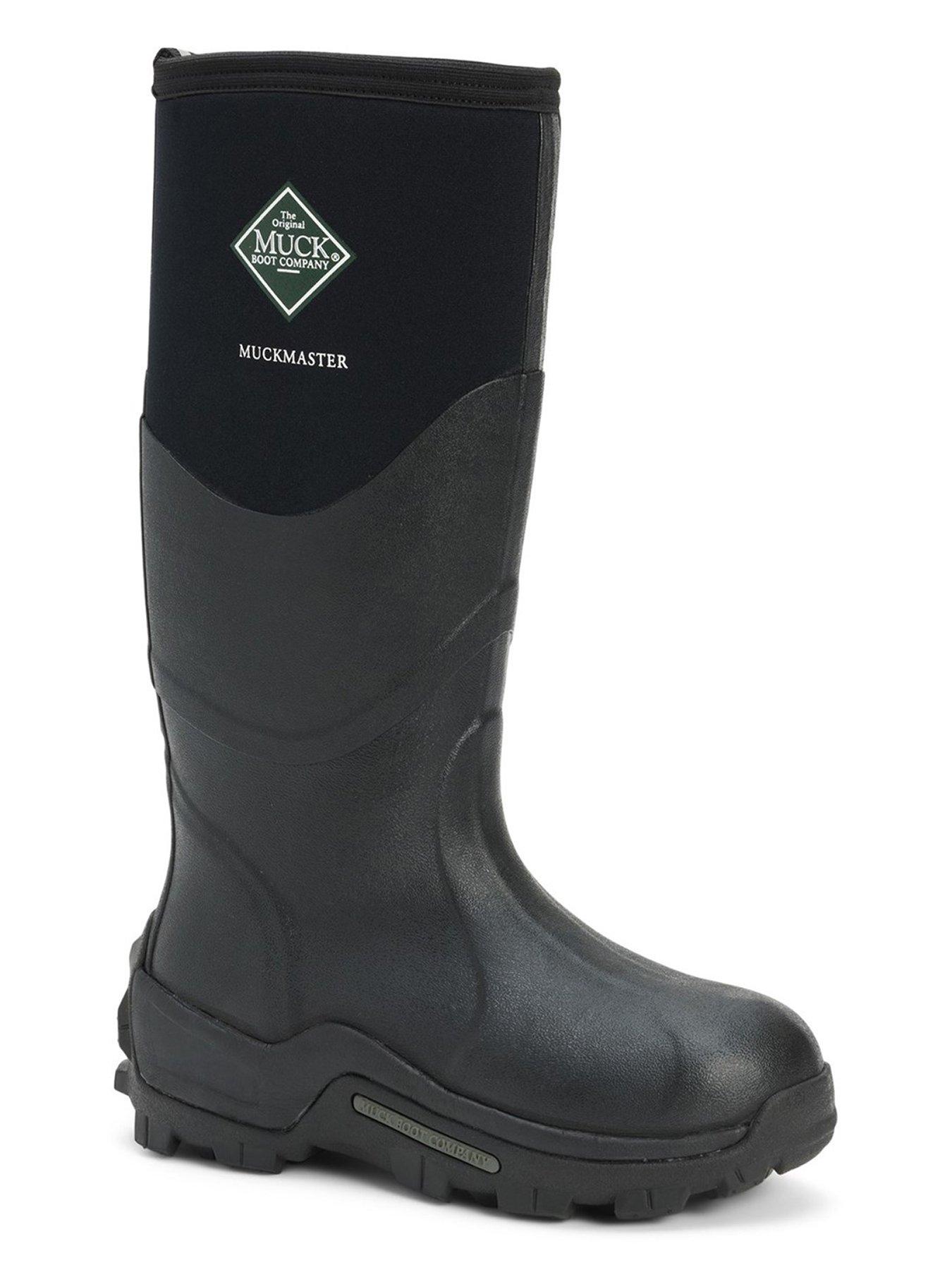 Muck Boots Mens Muckmaster High - Black | Very.co.uk