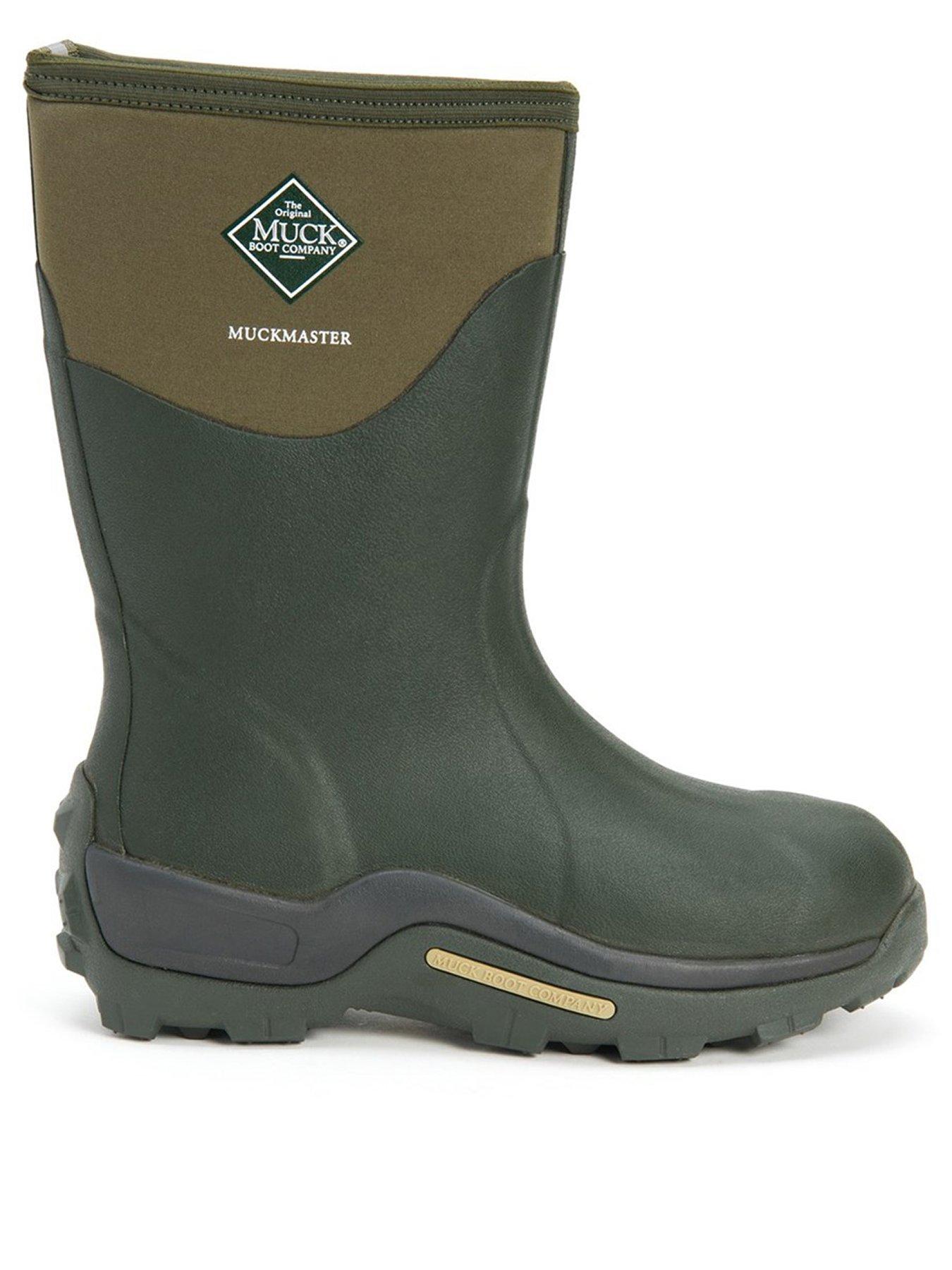 Muck Boots Mens Muckmaster Mid - Moss, Dark Green, Size 7, Men