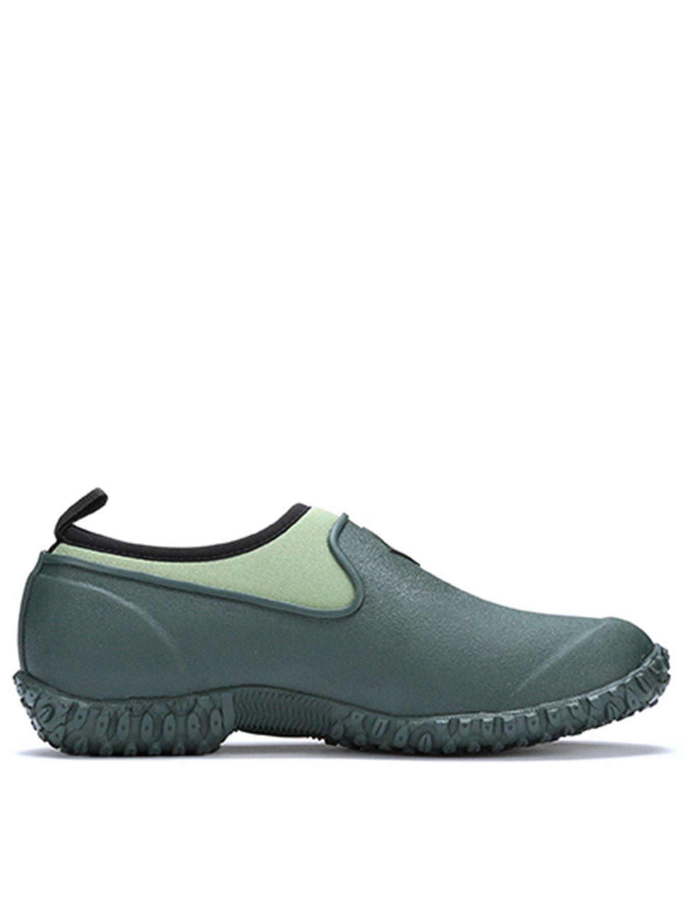Muck Boots Ladies Muckster 2 Low, Green, Size 3, Women