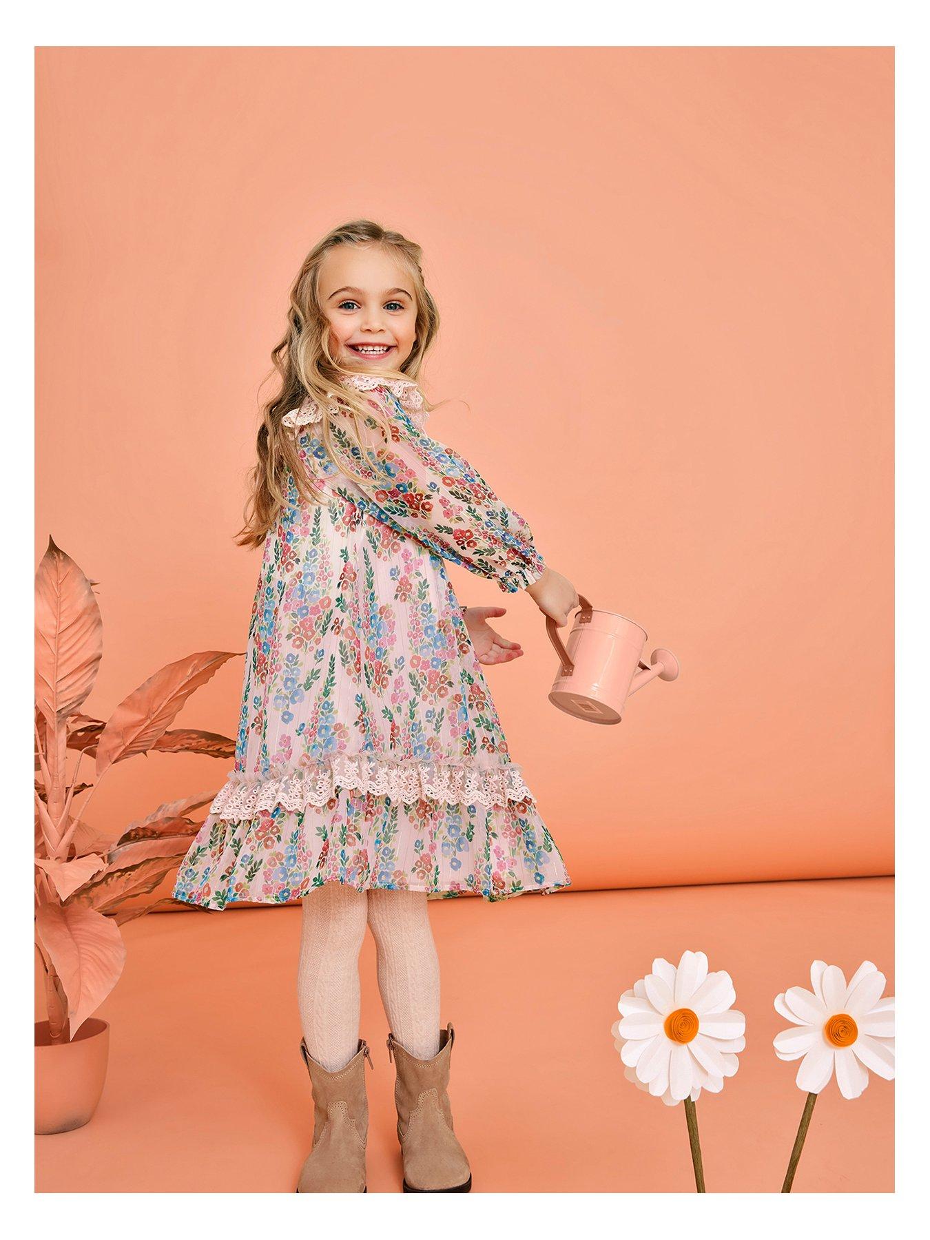 Long frocks for on sale 7 years old girl