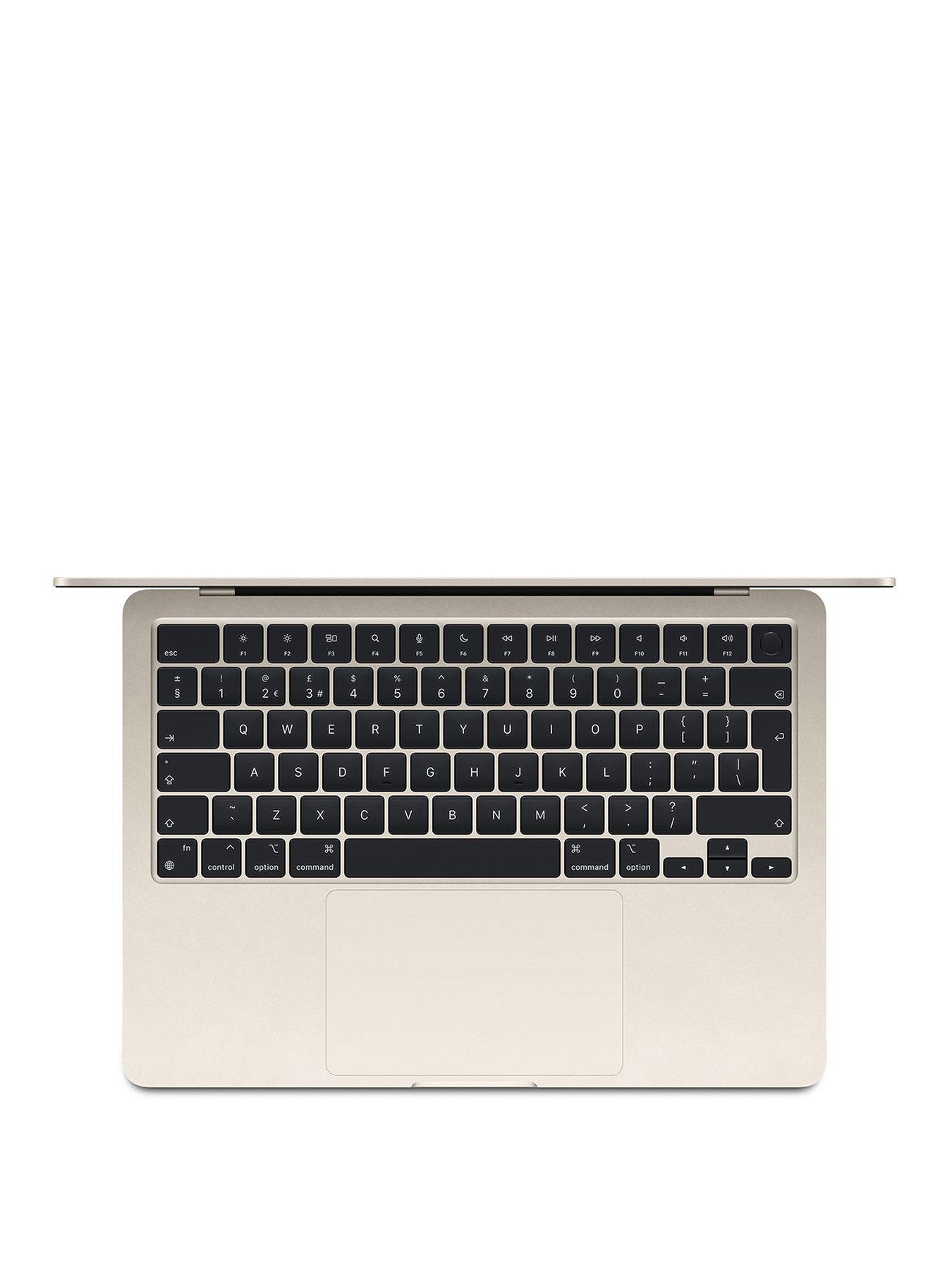 Image 2 of 8 of Apple MacBook Air (M3, 2024) 13-inch&nbsp;with 8-core CPU and 10-core GPU, 16GB Unified Memory, 512GB SSD - Starlight